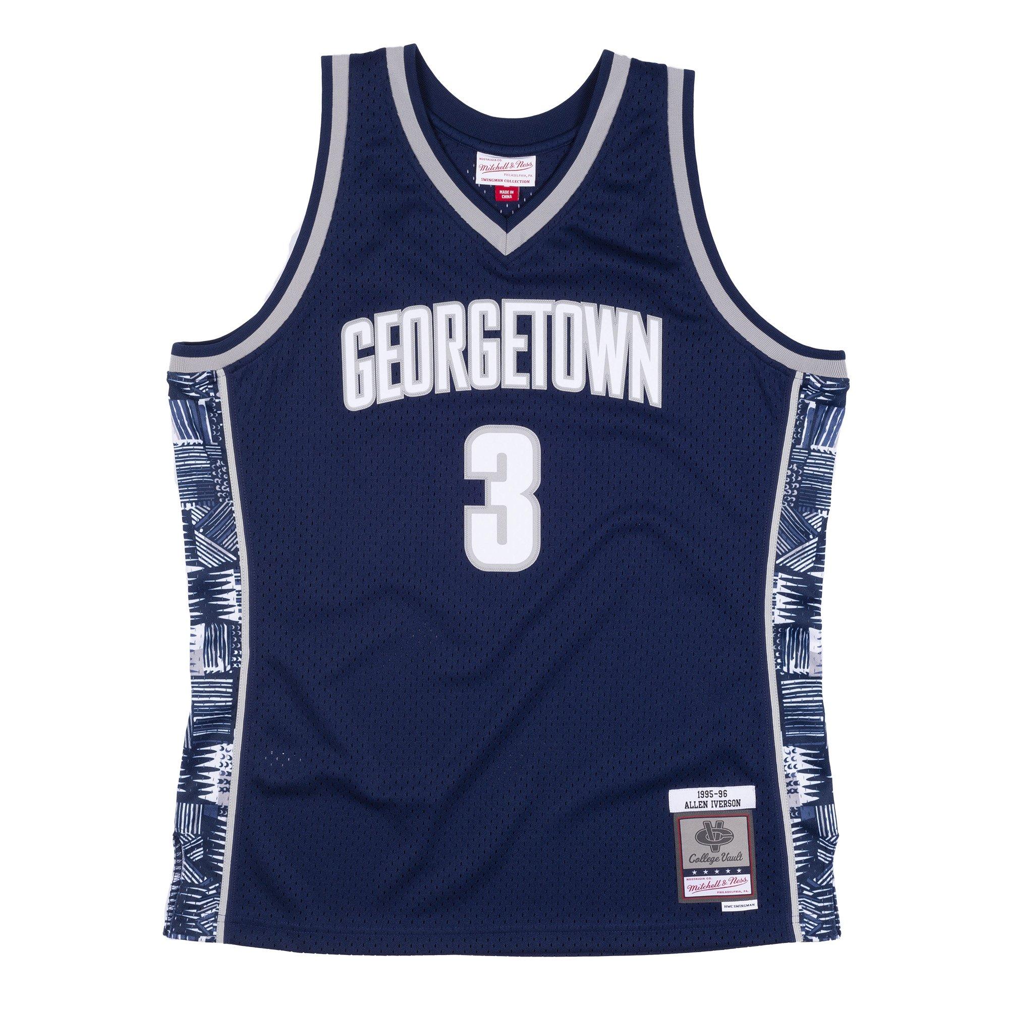 nike allen iverson georgetown jersey