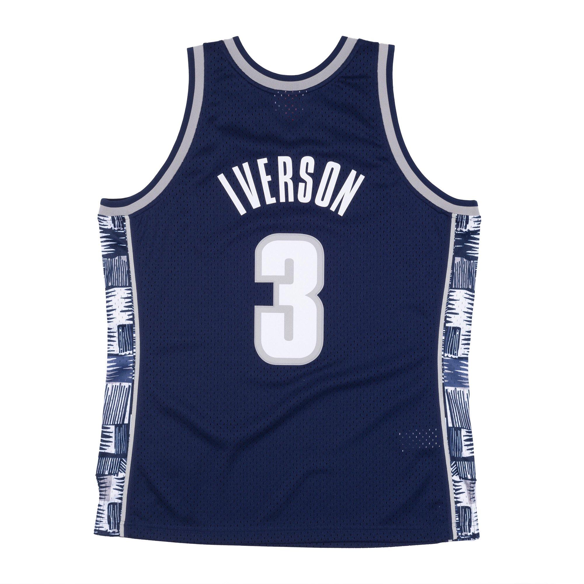 allen iverson hoyas jersey