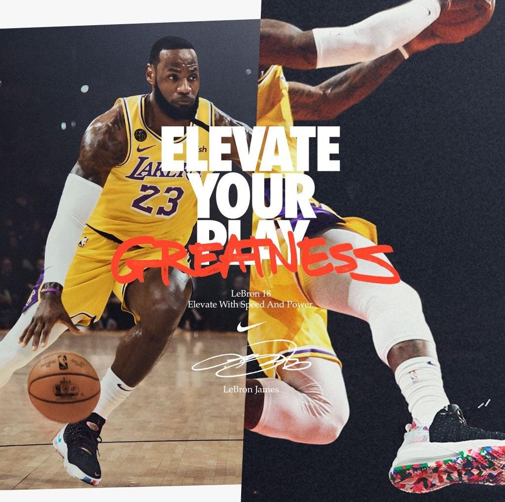 Nike LeBron 18 "James Gang" Black/Pink Blast/Multicolor Men's and Kids' Basketball Shoe