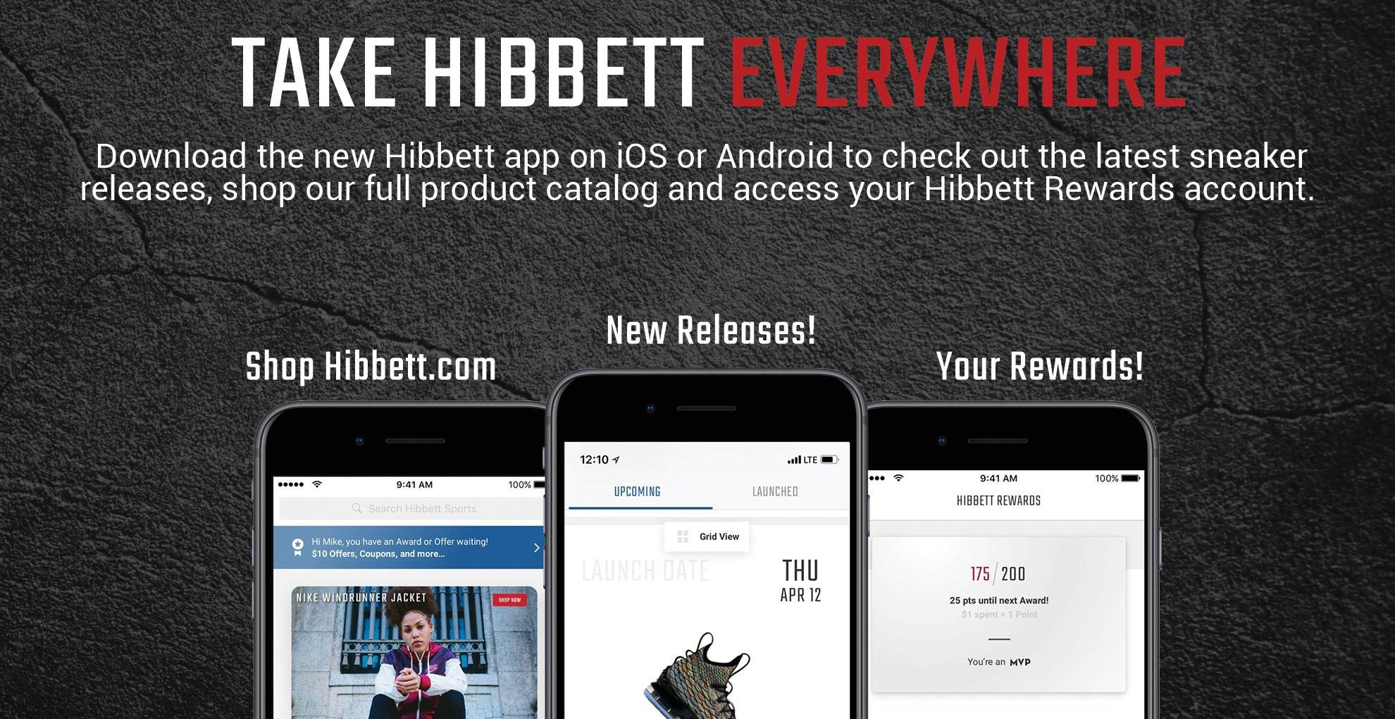 hibbett shoe store online