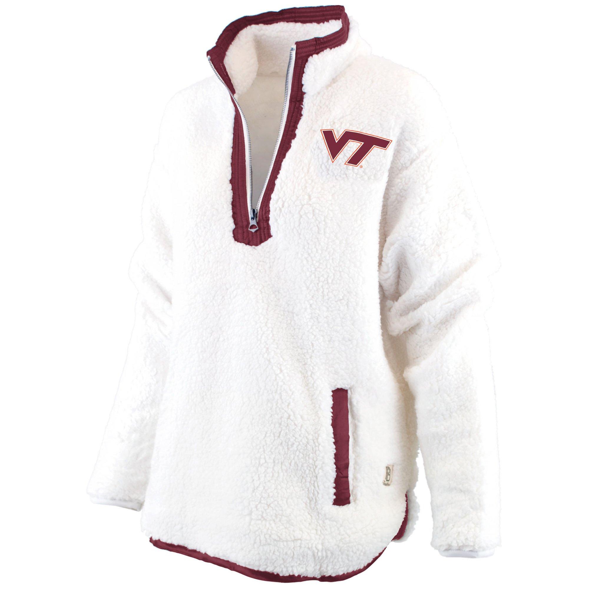 women's fuzzy quarter zip