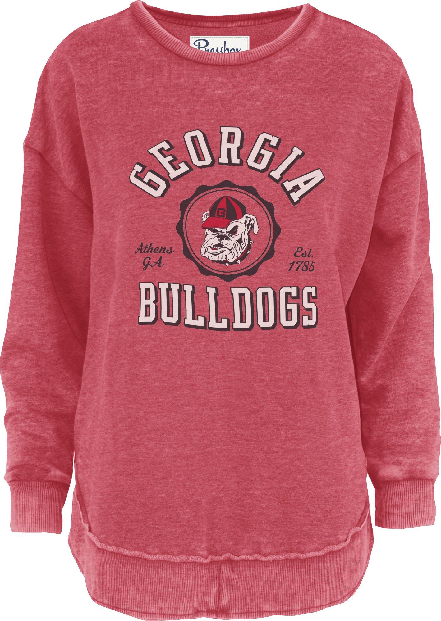 georgia bulldogs women's long sleeve