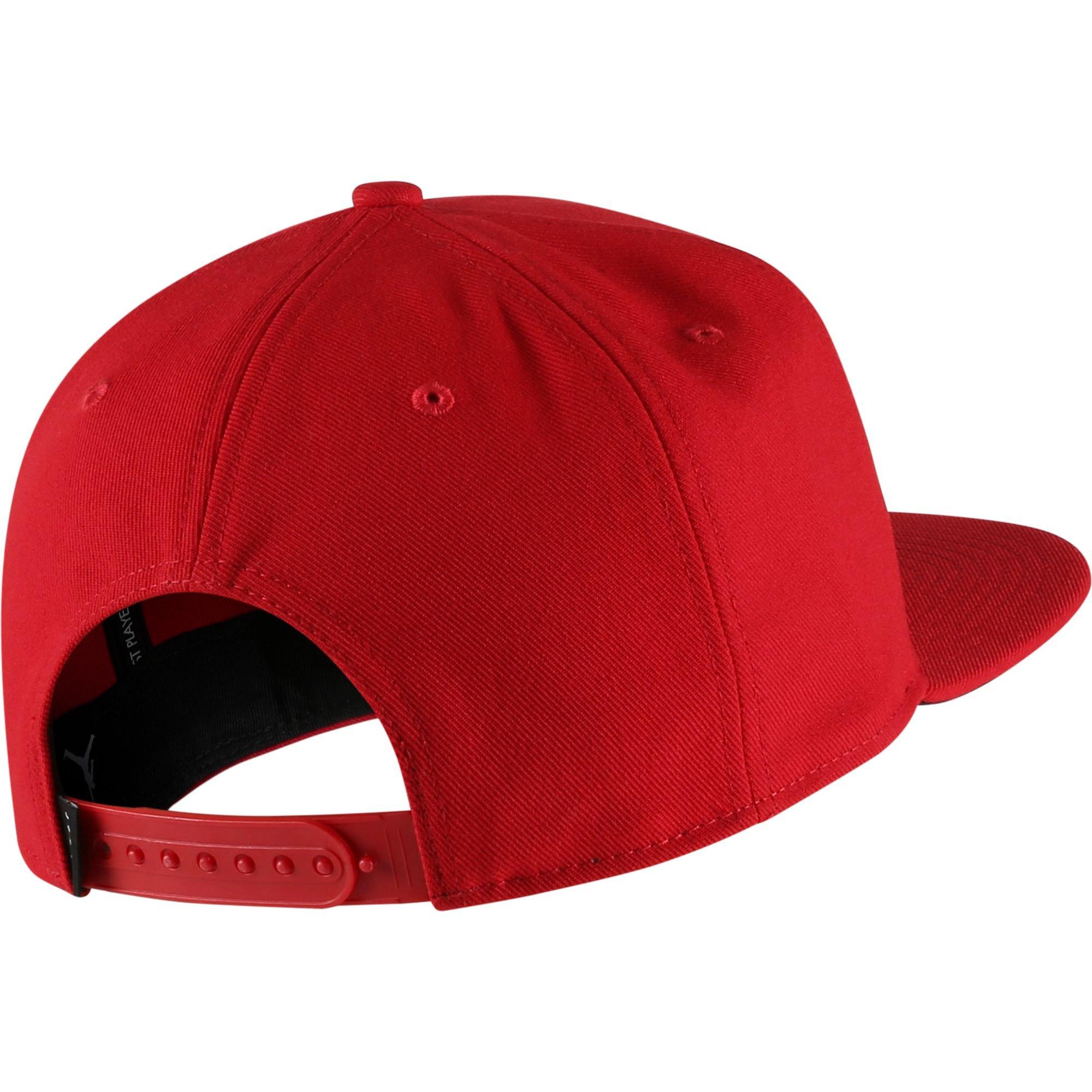 jordan cap red