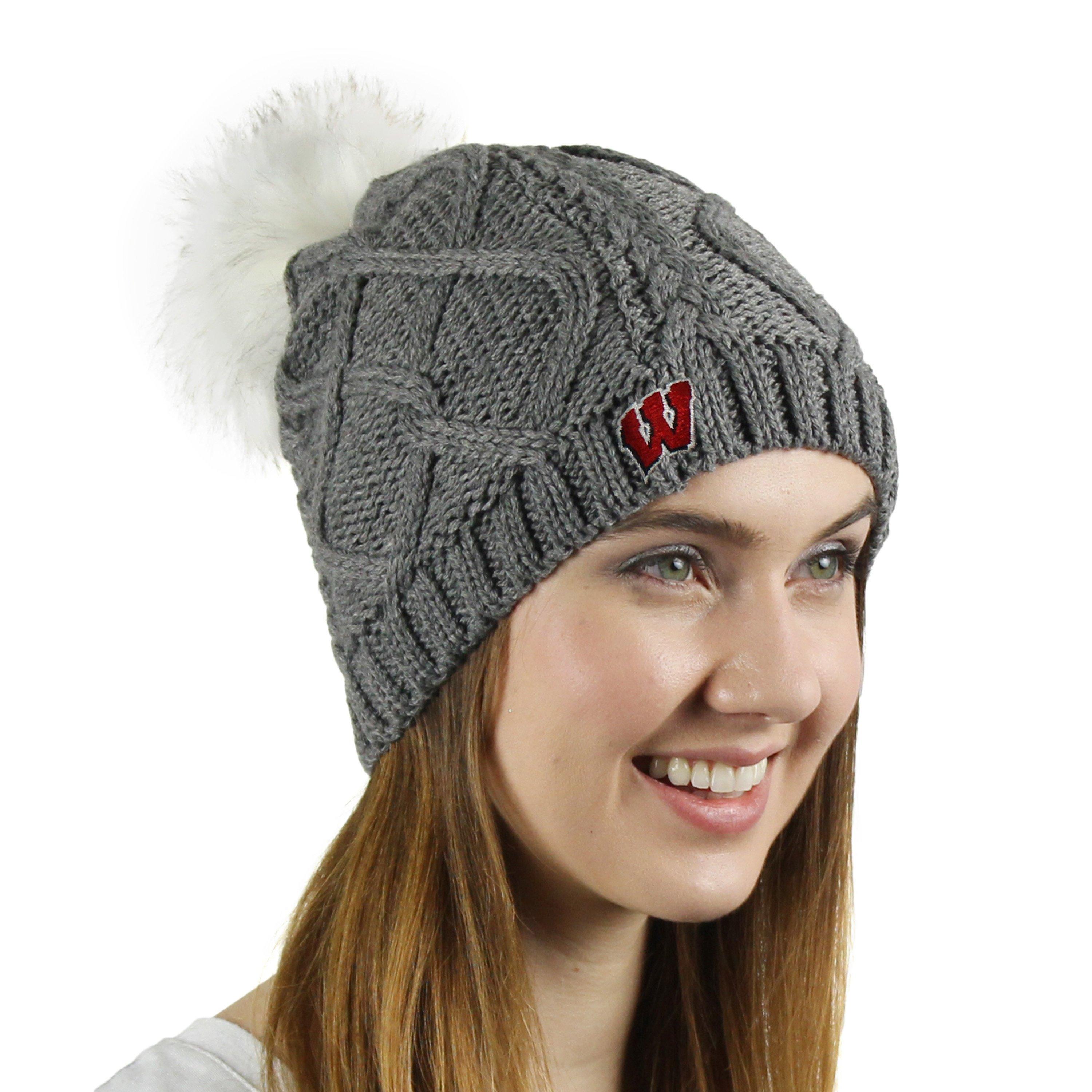wisconsin badgers beanie