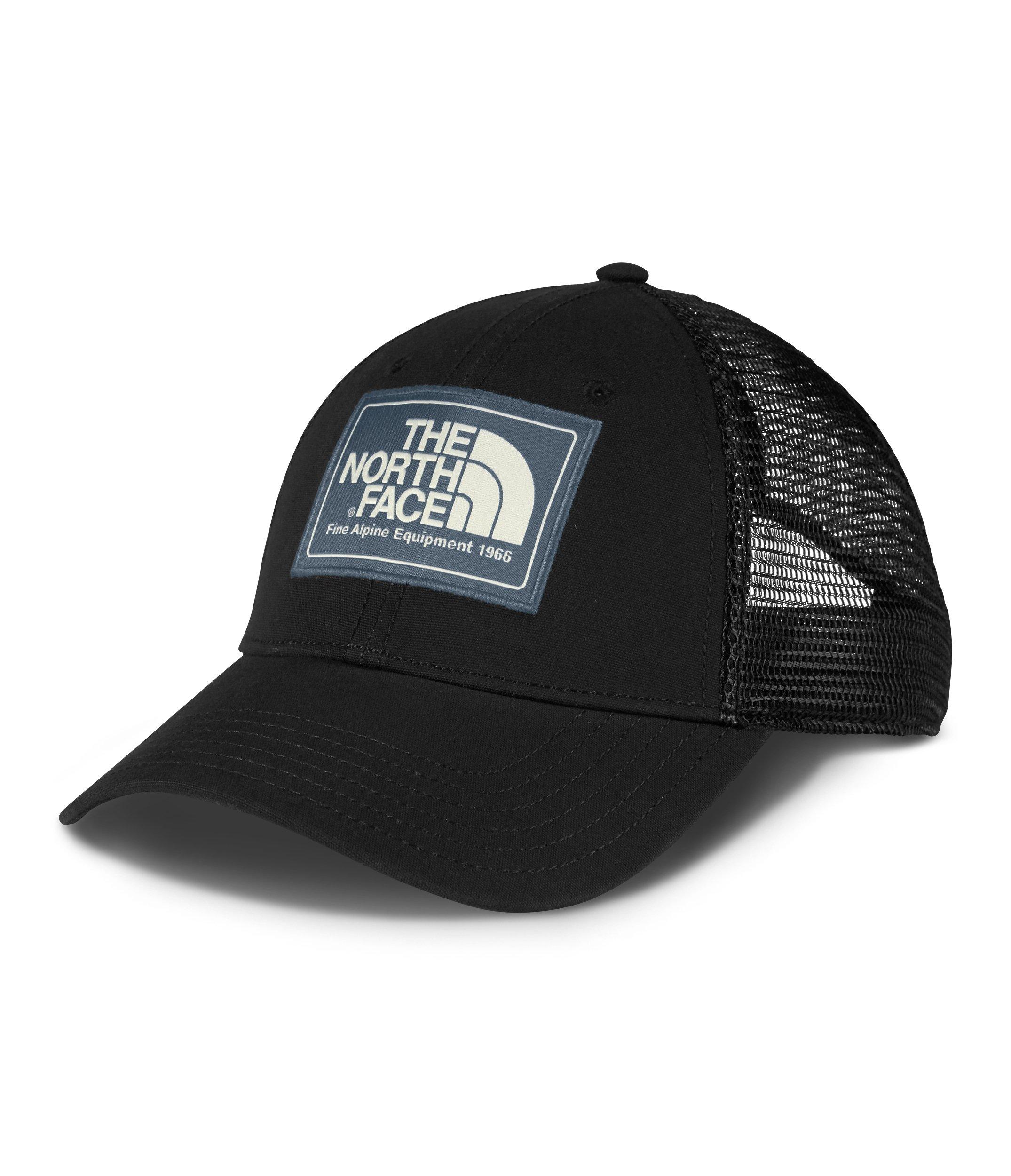 north face mudder trucker hat black