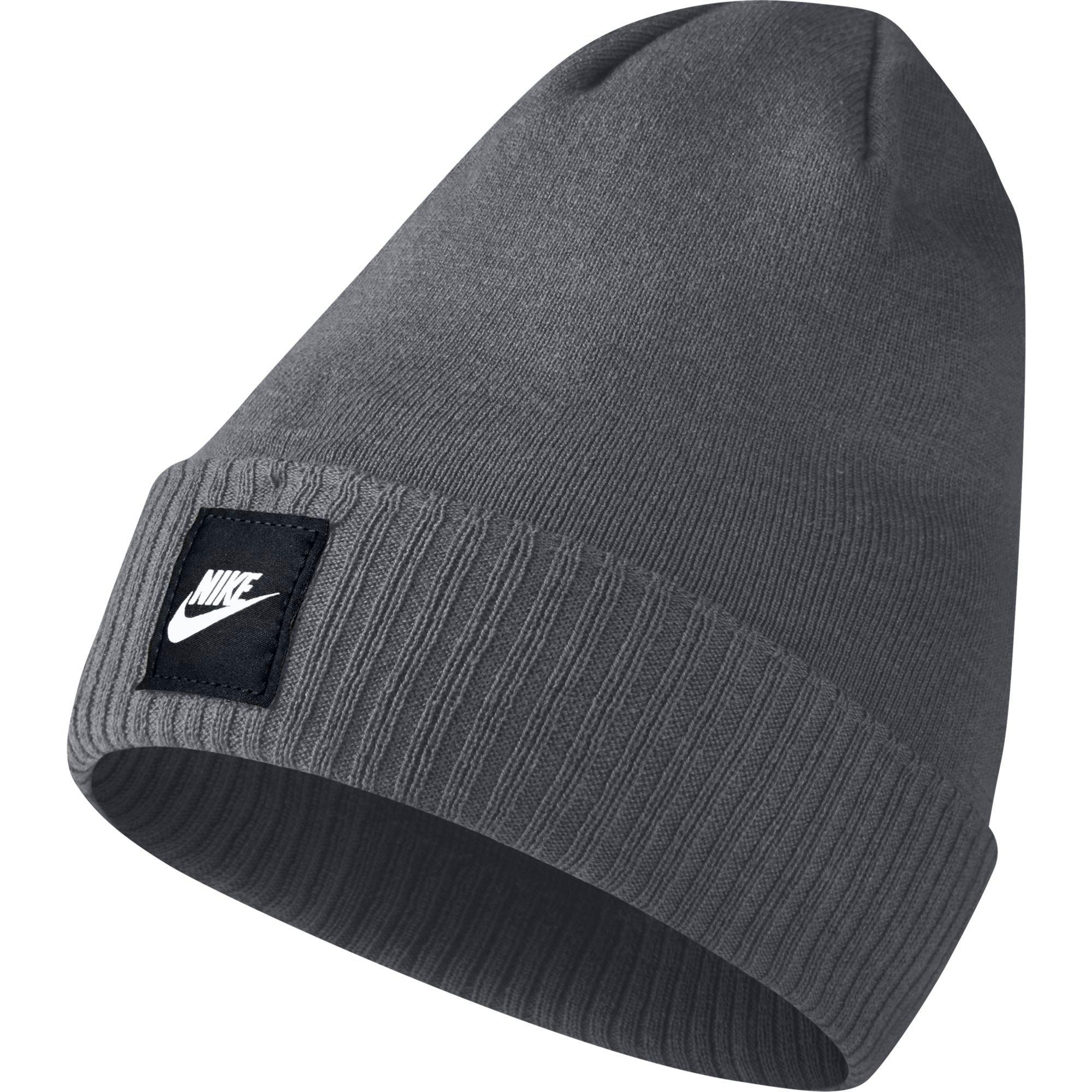white nike beanie hat