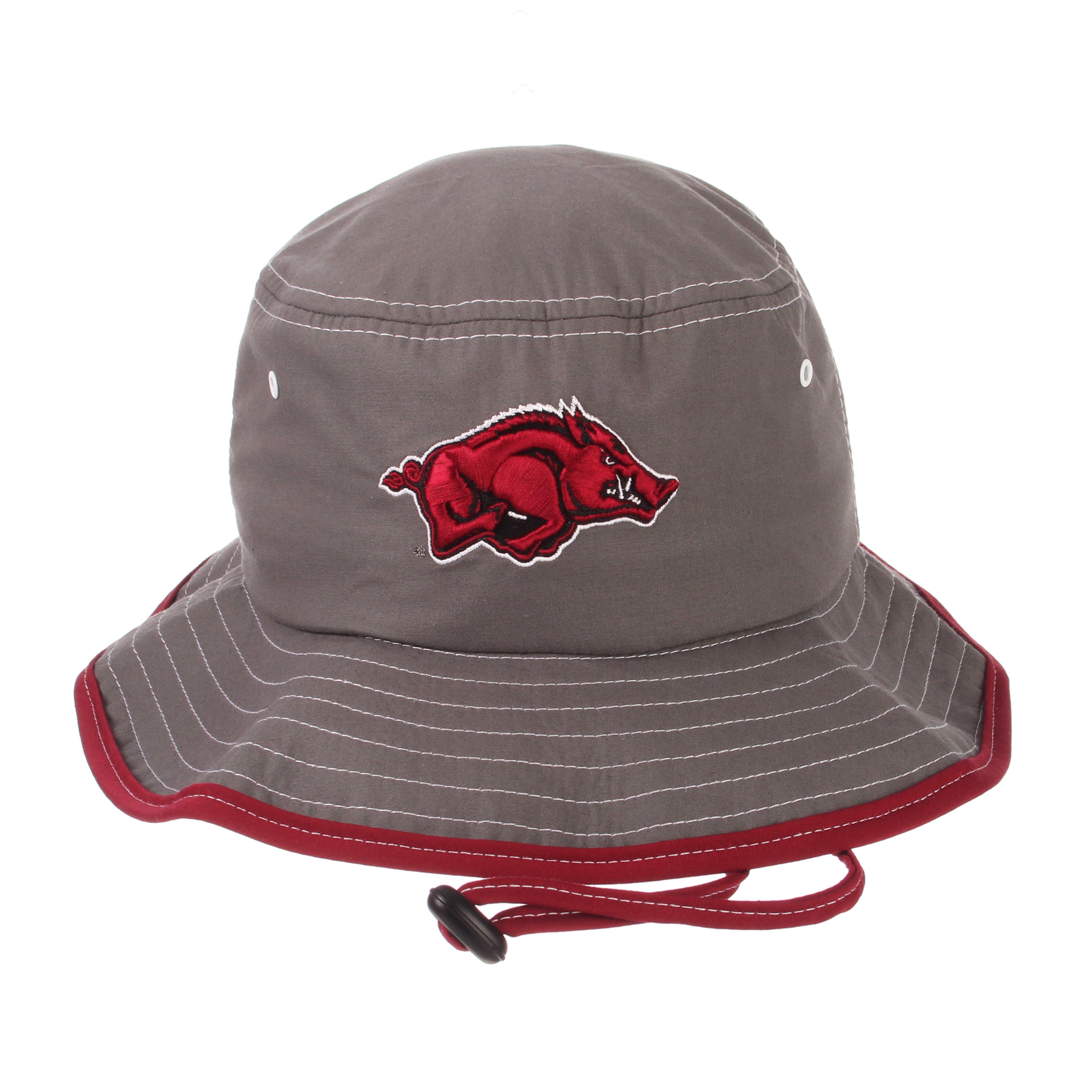 arkansas razorback bucket hat
