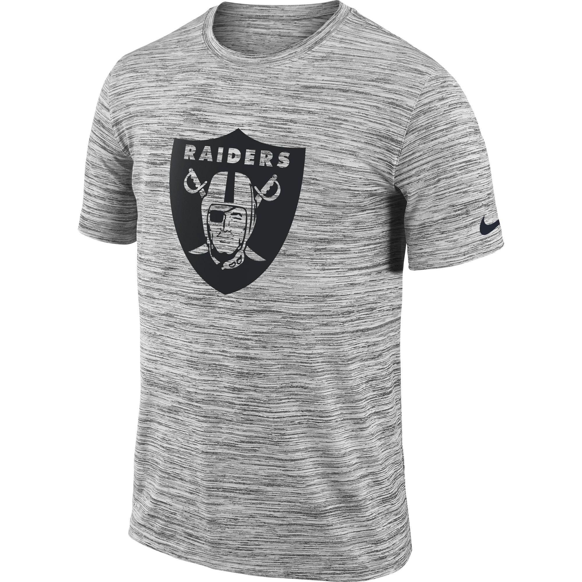 raiders t shirt nike