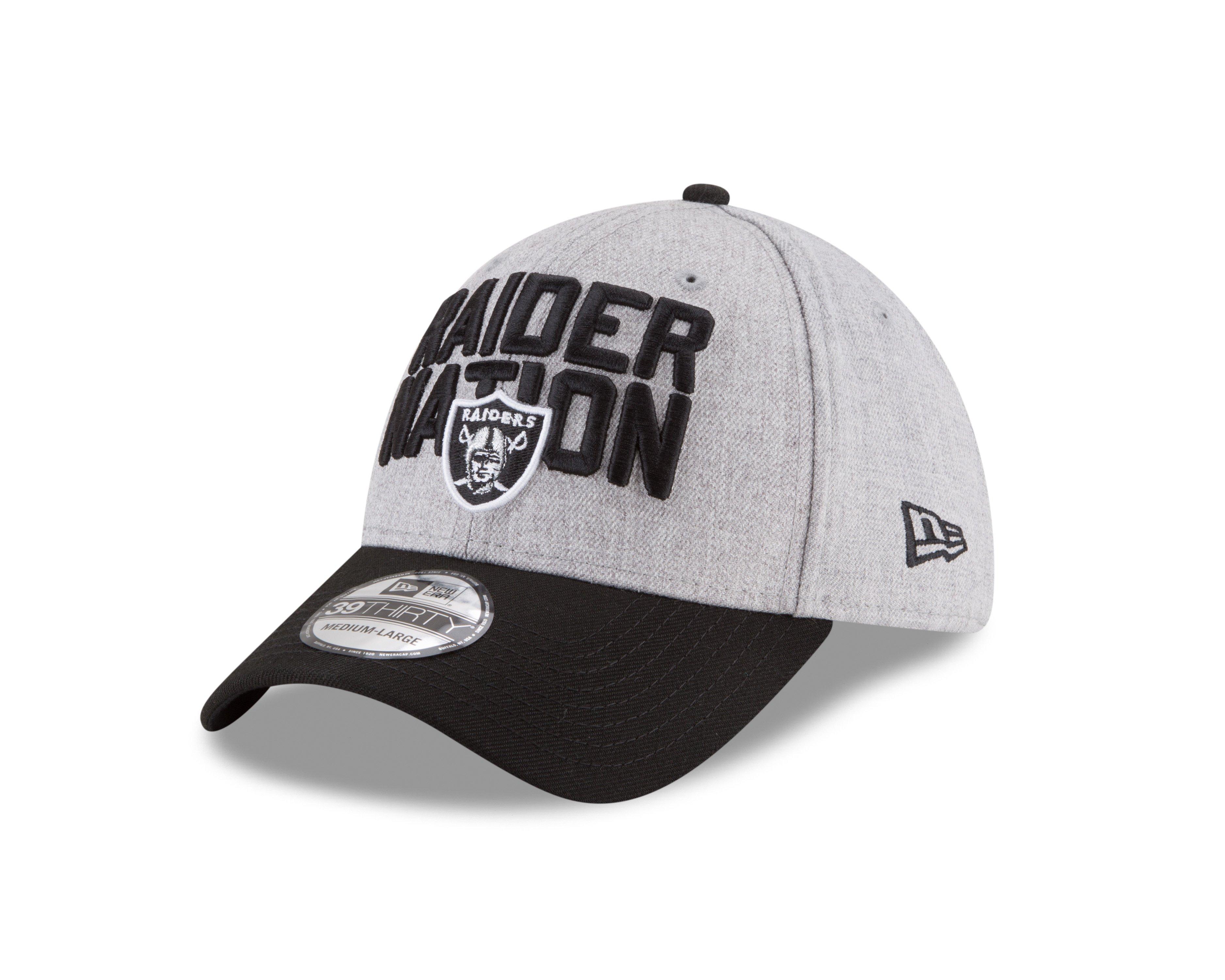 raiders flex fit hat