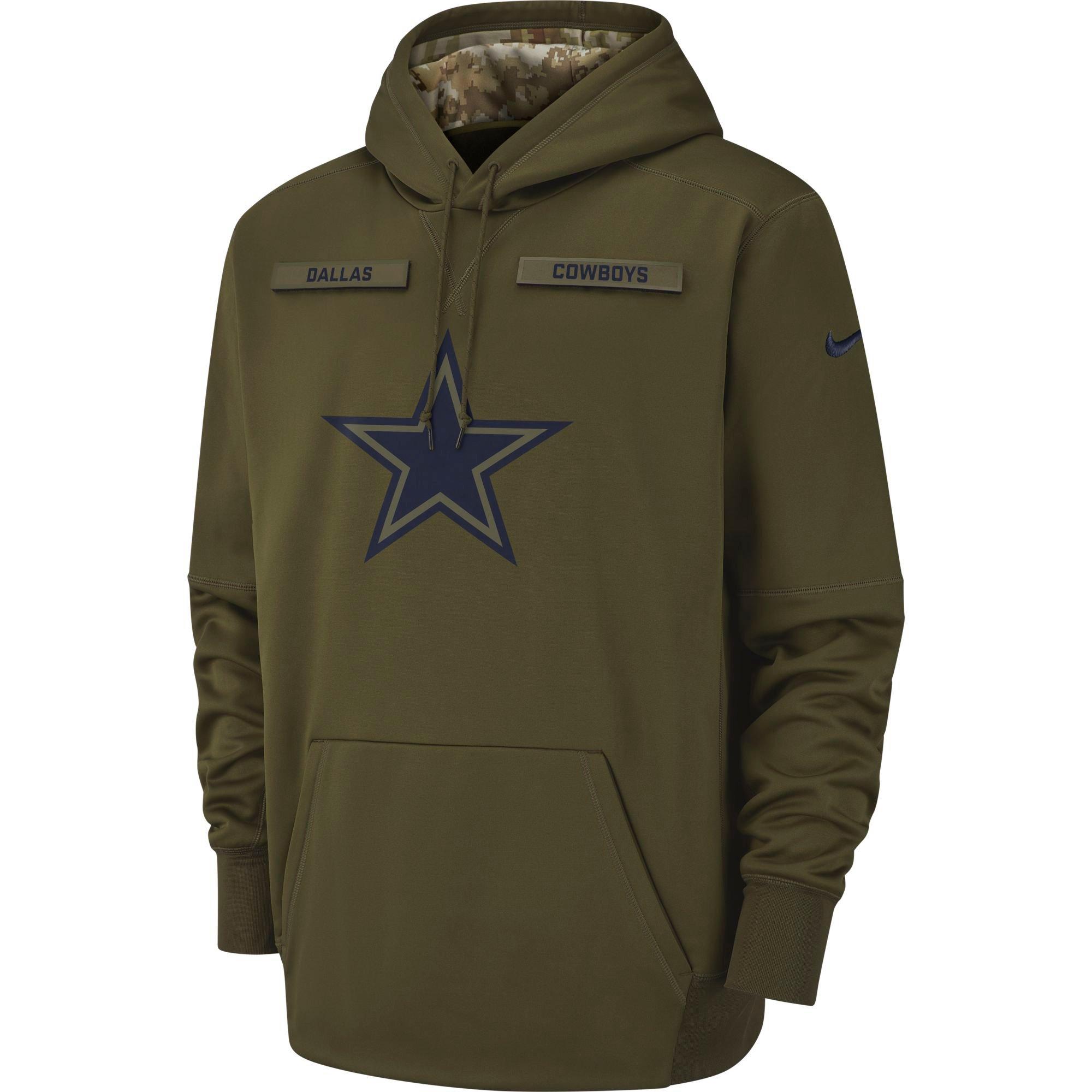 dallas cowboys salute to service hoodie 2019