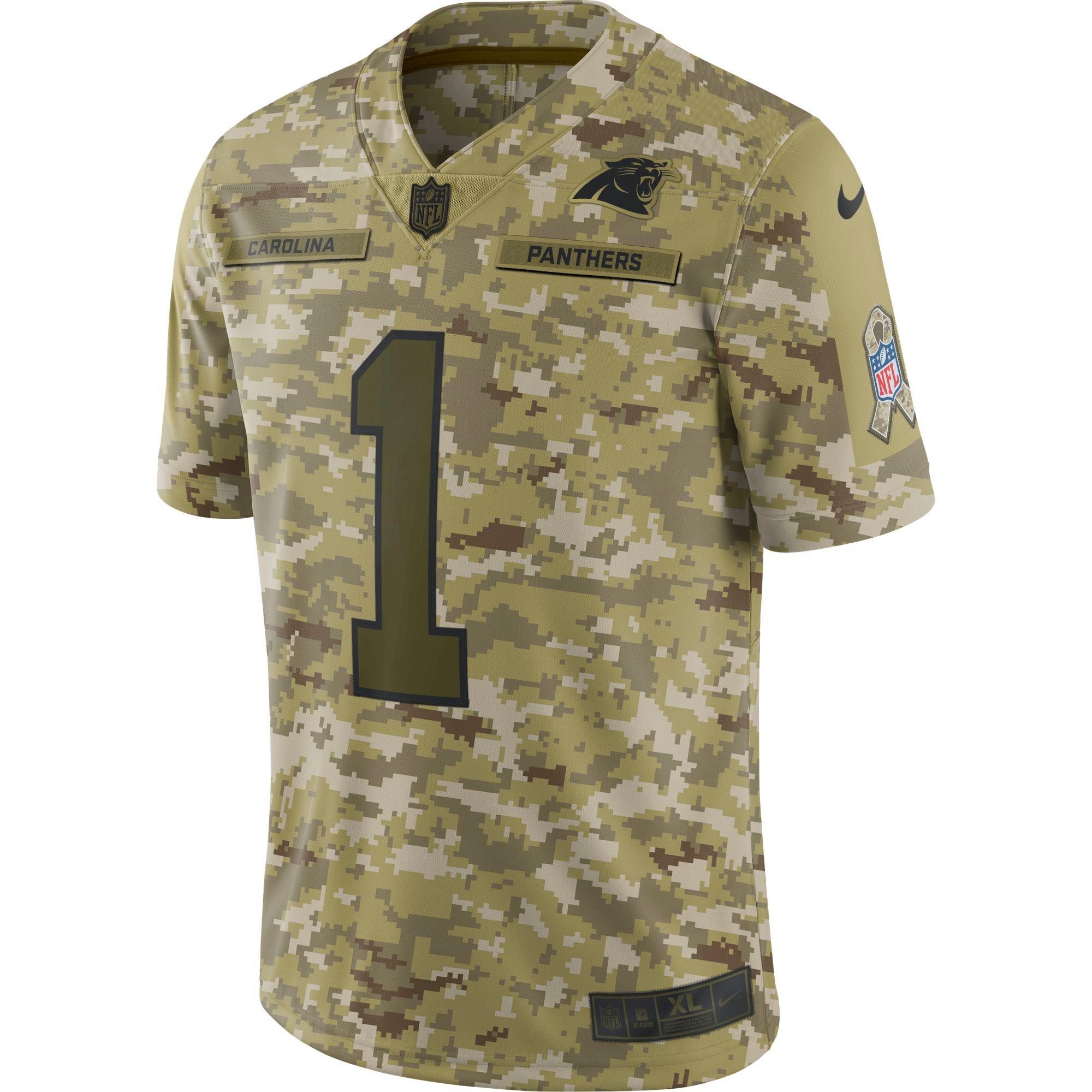 salute to service cam newton jersey