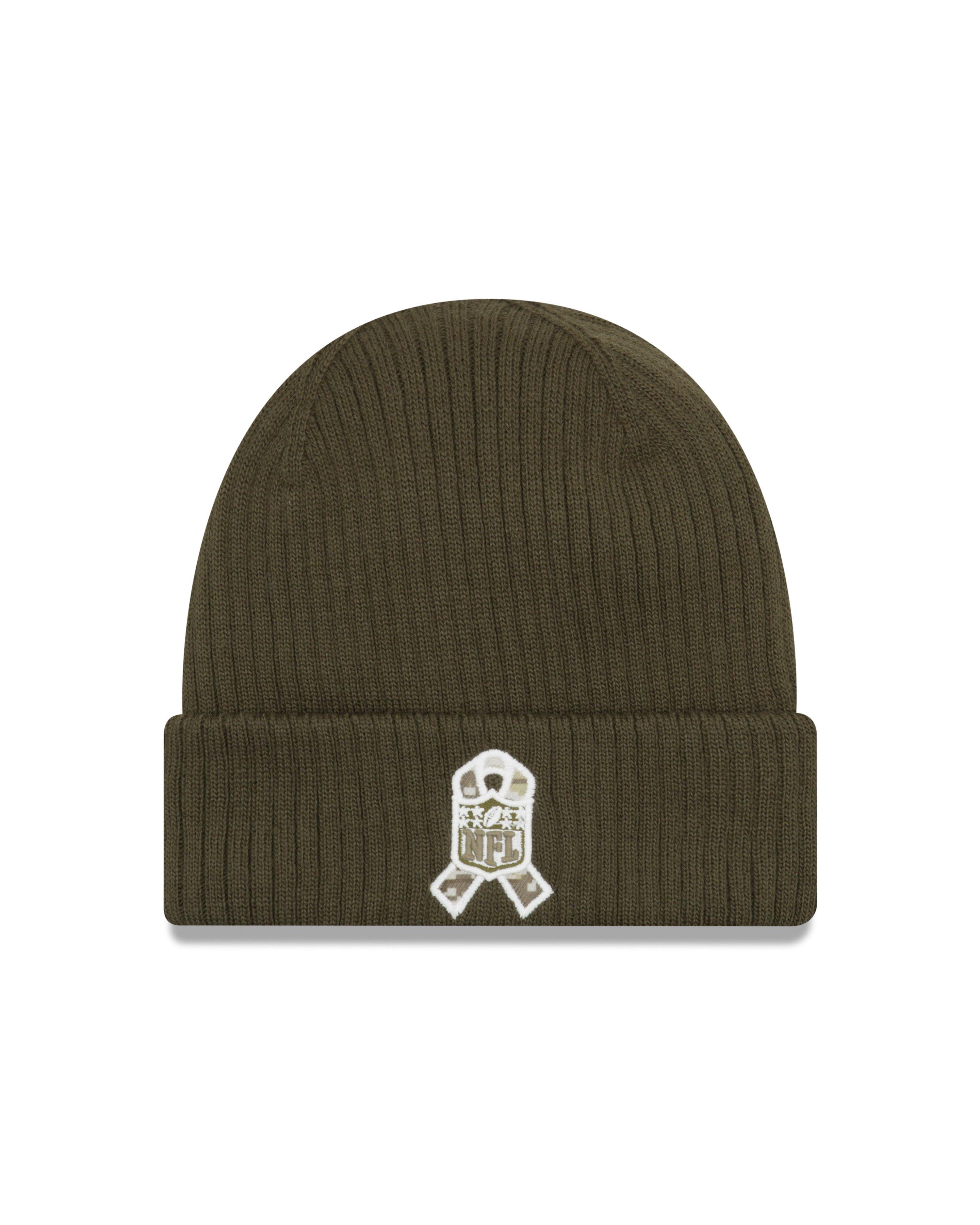 dallas cowboys salute to service knit hat