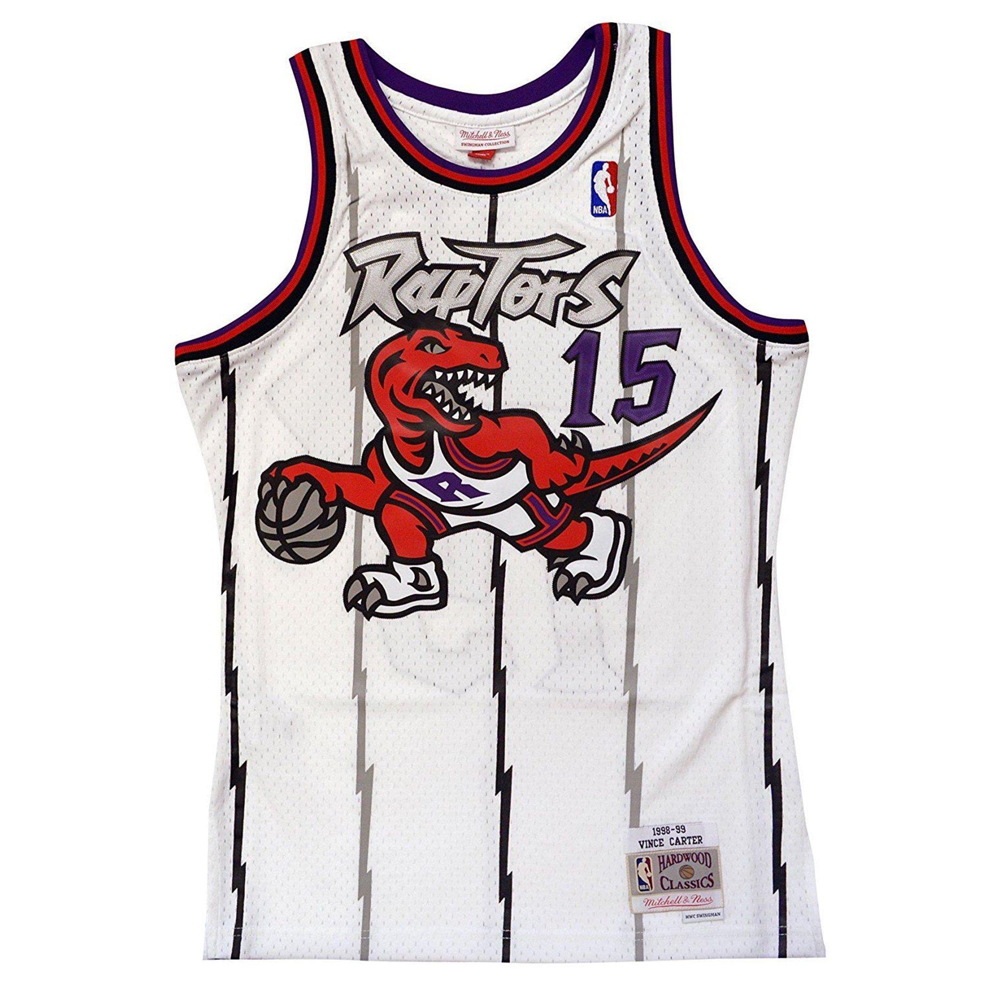 white vince carter jersey