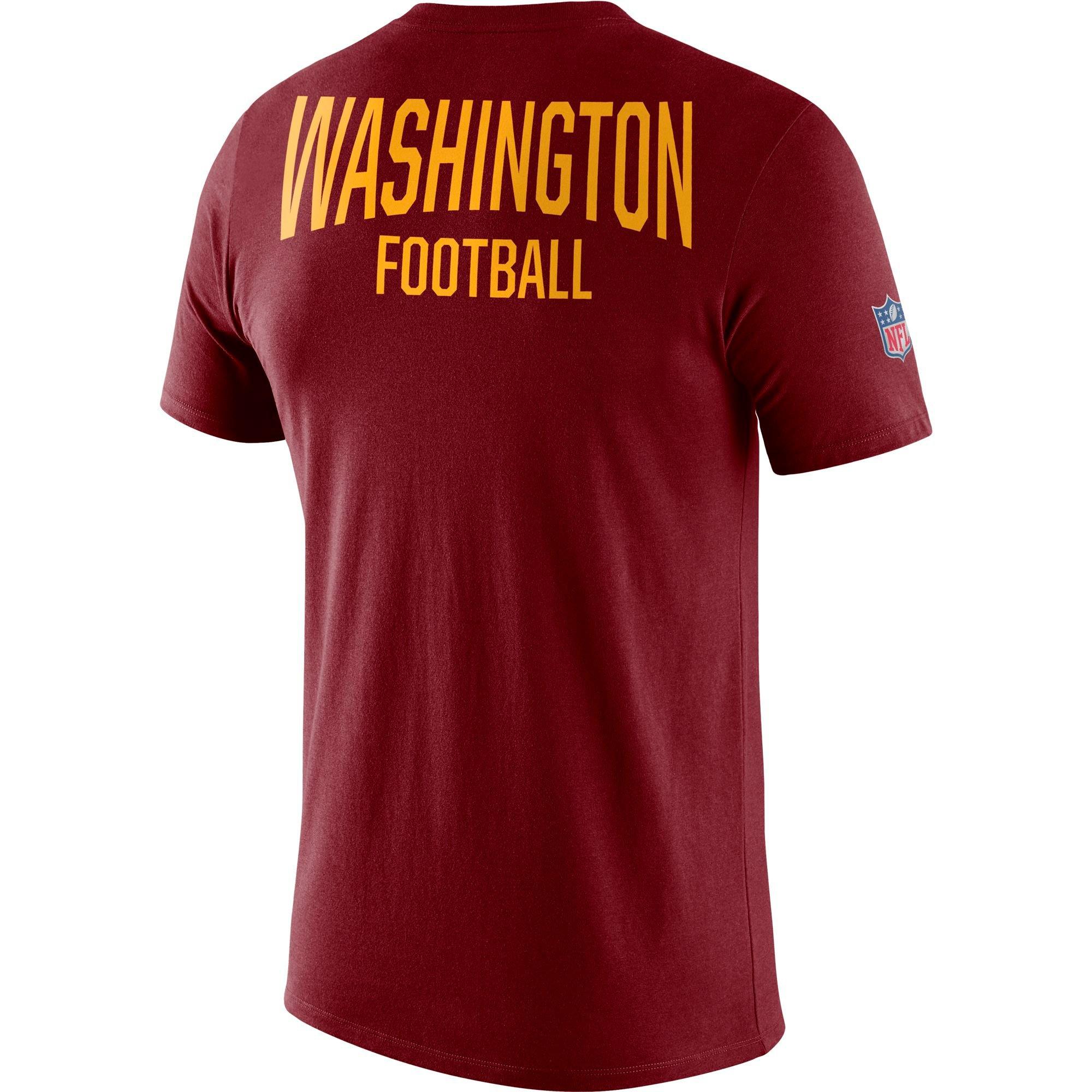redskins dri fit shirt