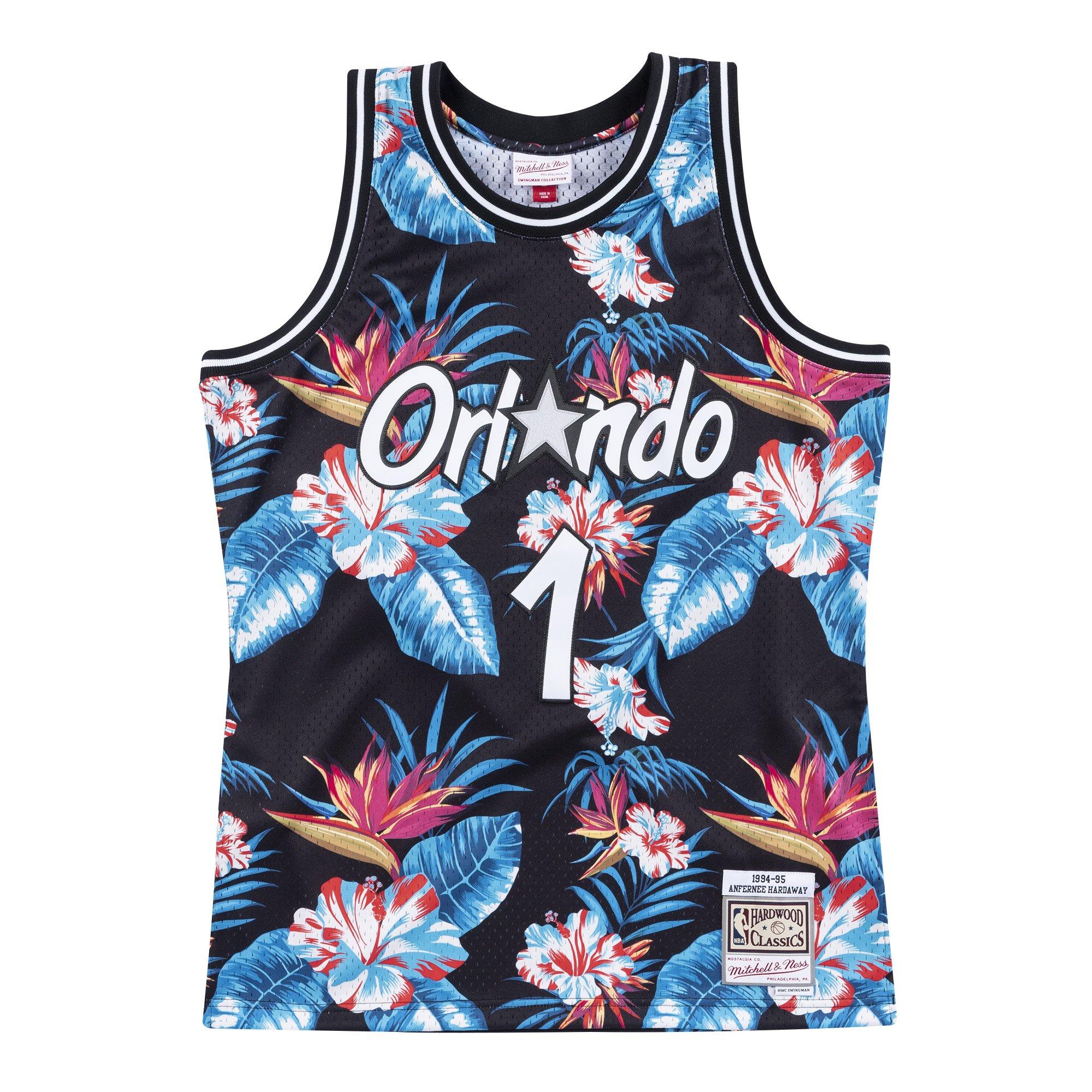 mitchell and ness floral jersey