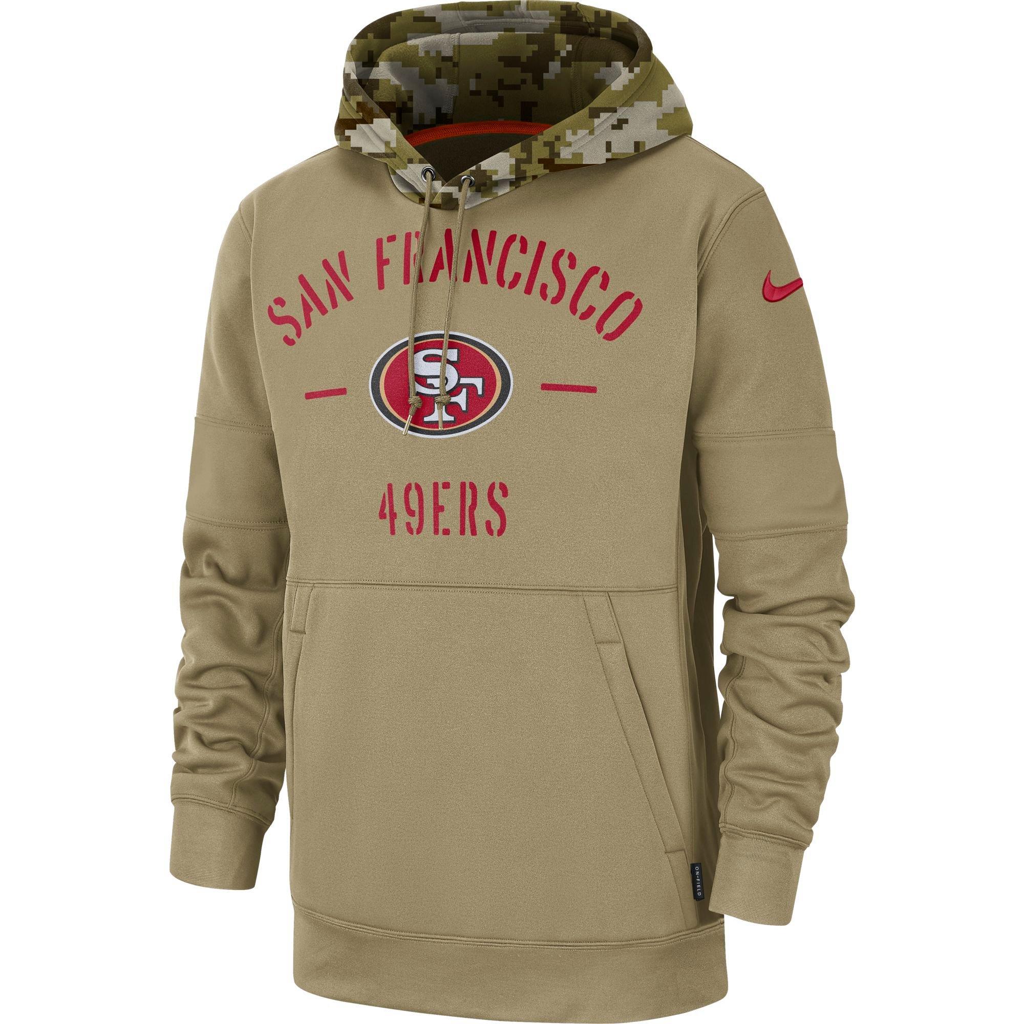 49ers military hoodie