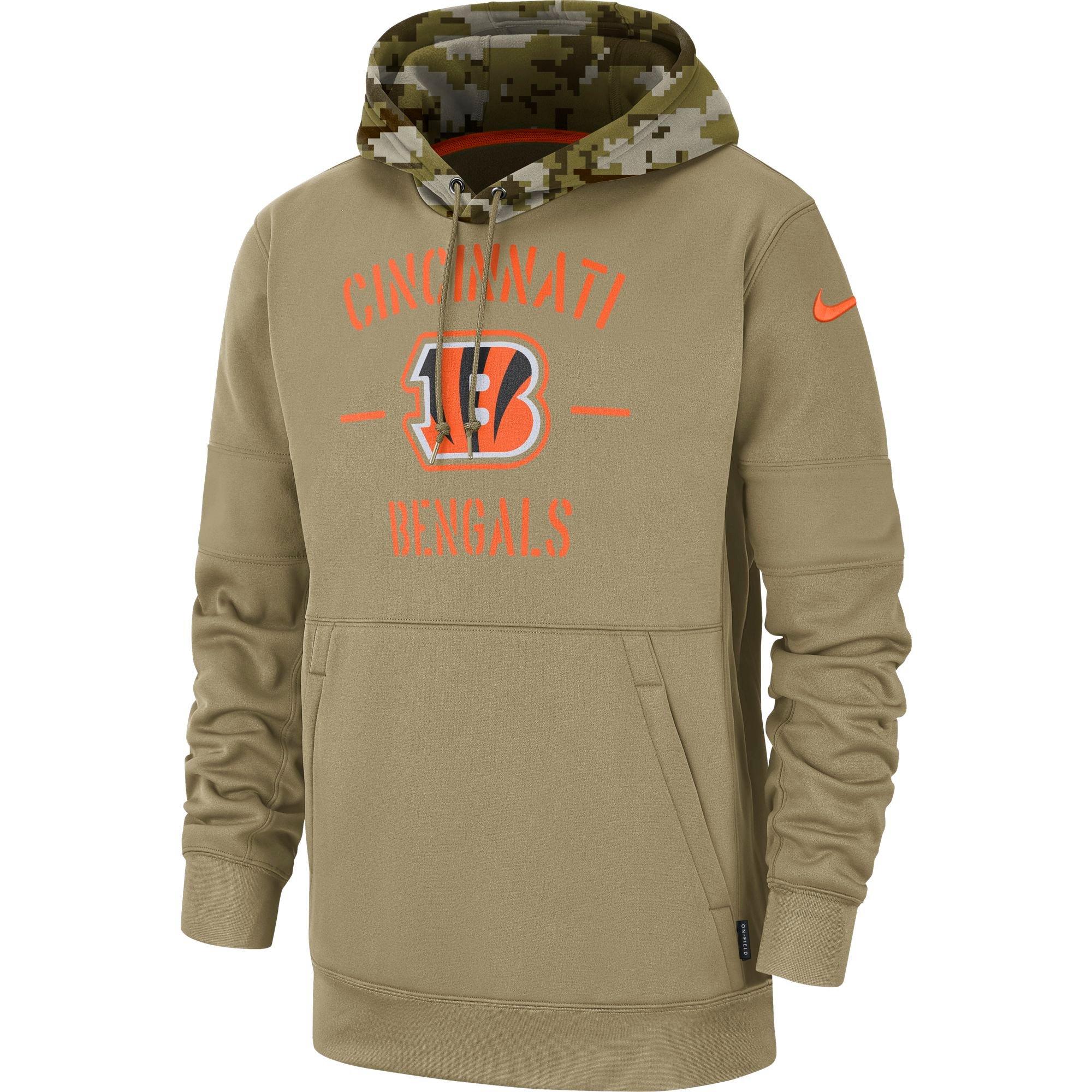 cincinnati bengals salute to service hoodie