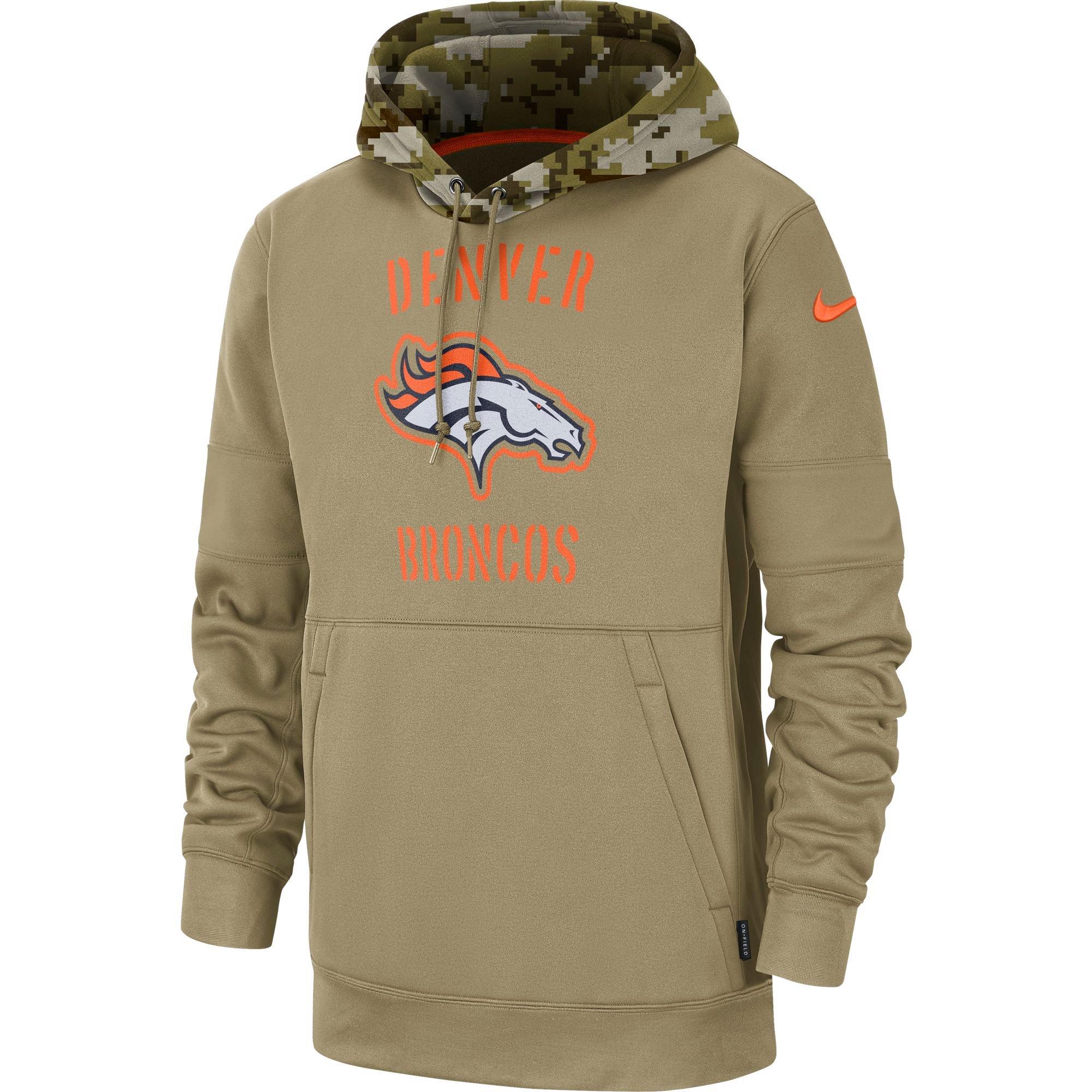 broncos salute to service hoodie