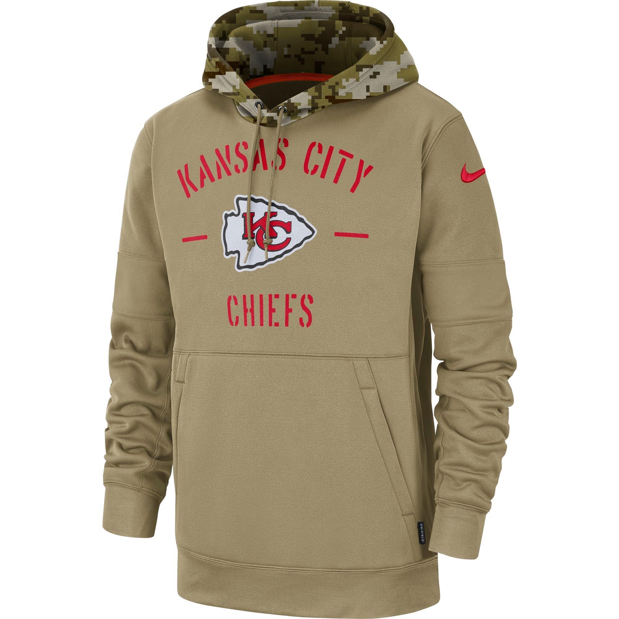 salute to service chiefs hoodie