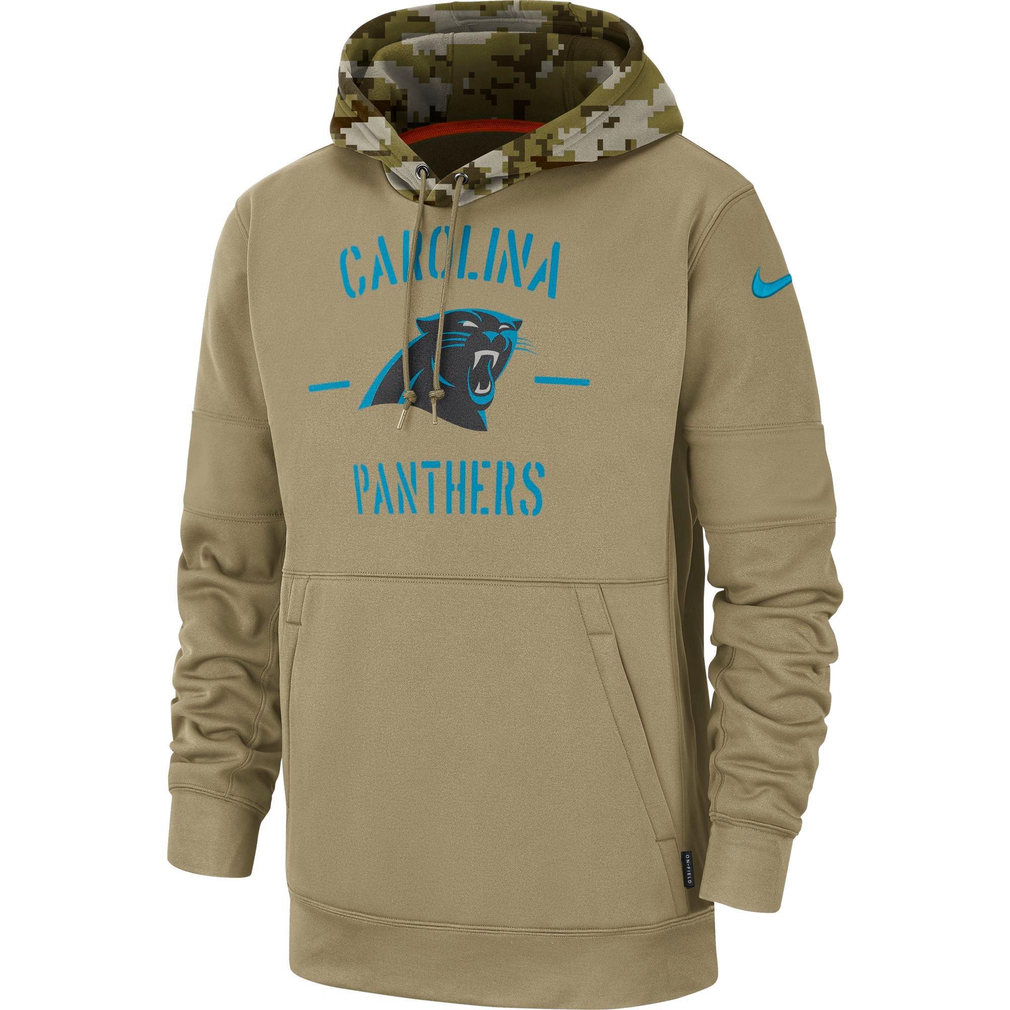 panthers salute to service hoodie