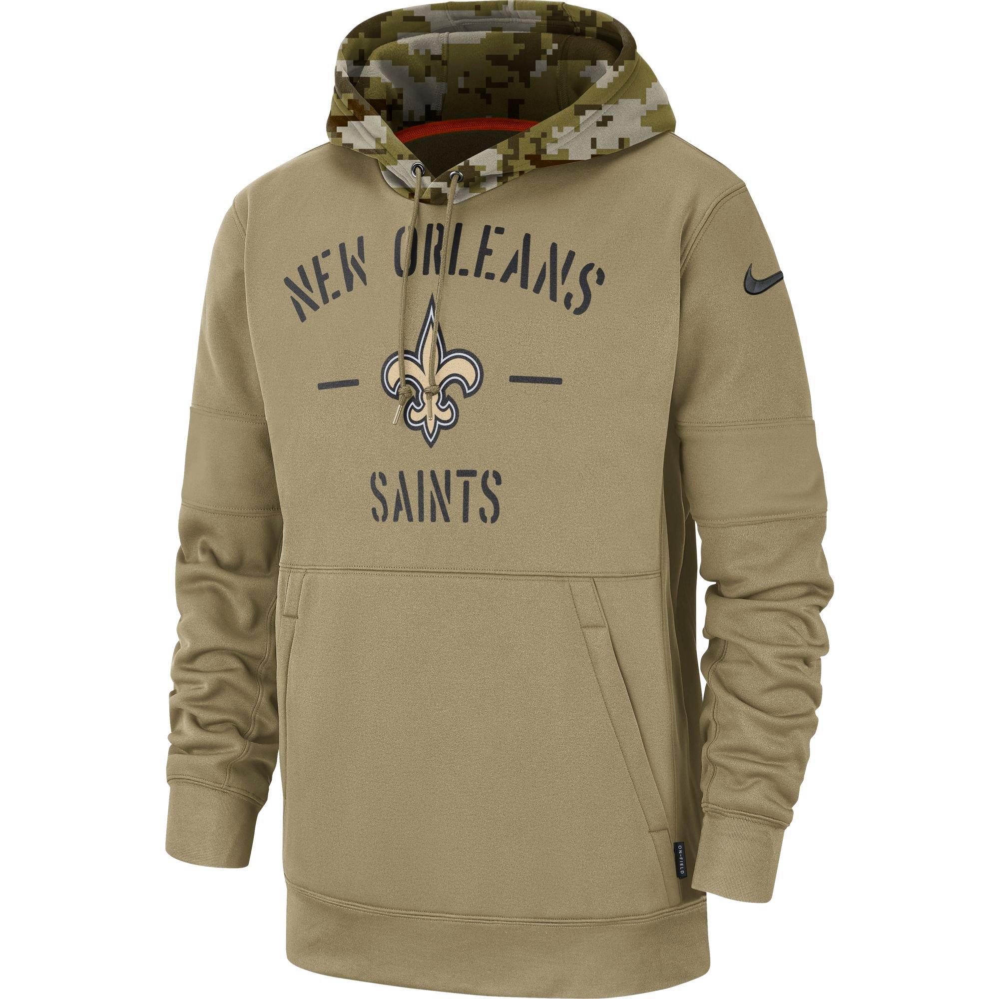 nike salute to service saints hoodie