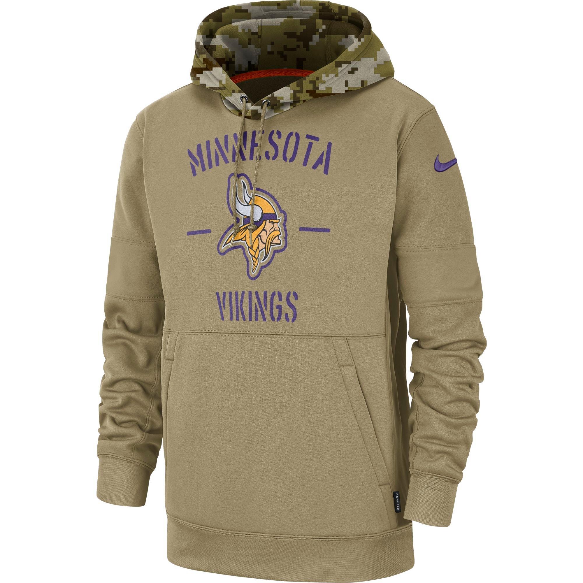 minnesota vikings salute to service hoodie