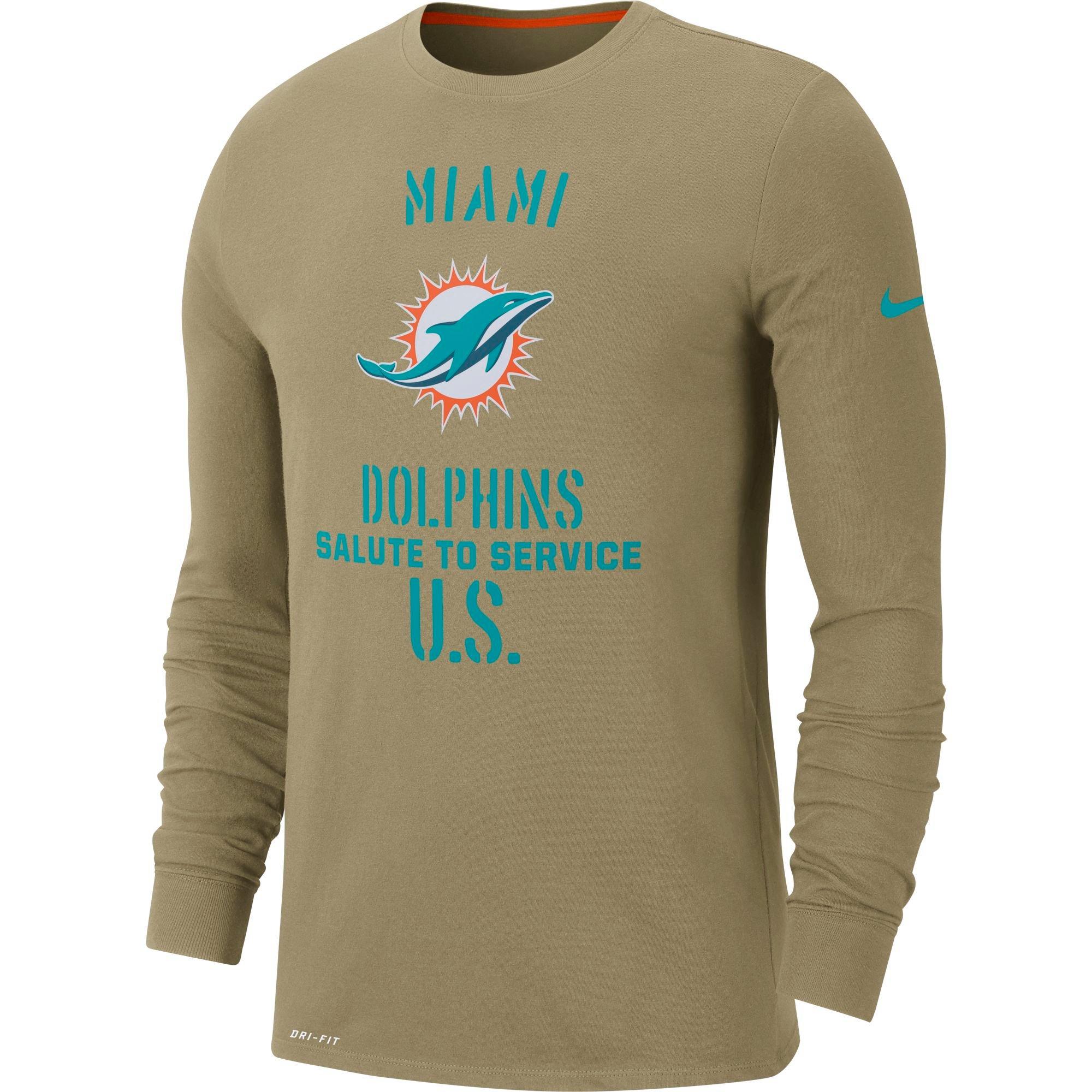 miami dolphins salute to service shirt