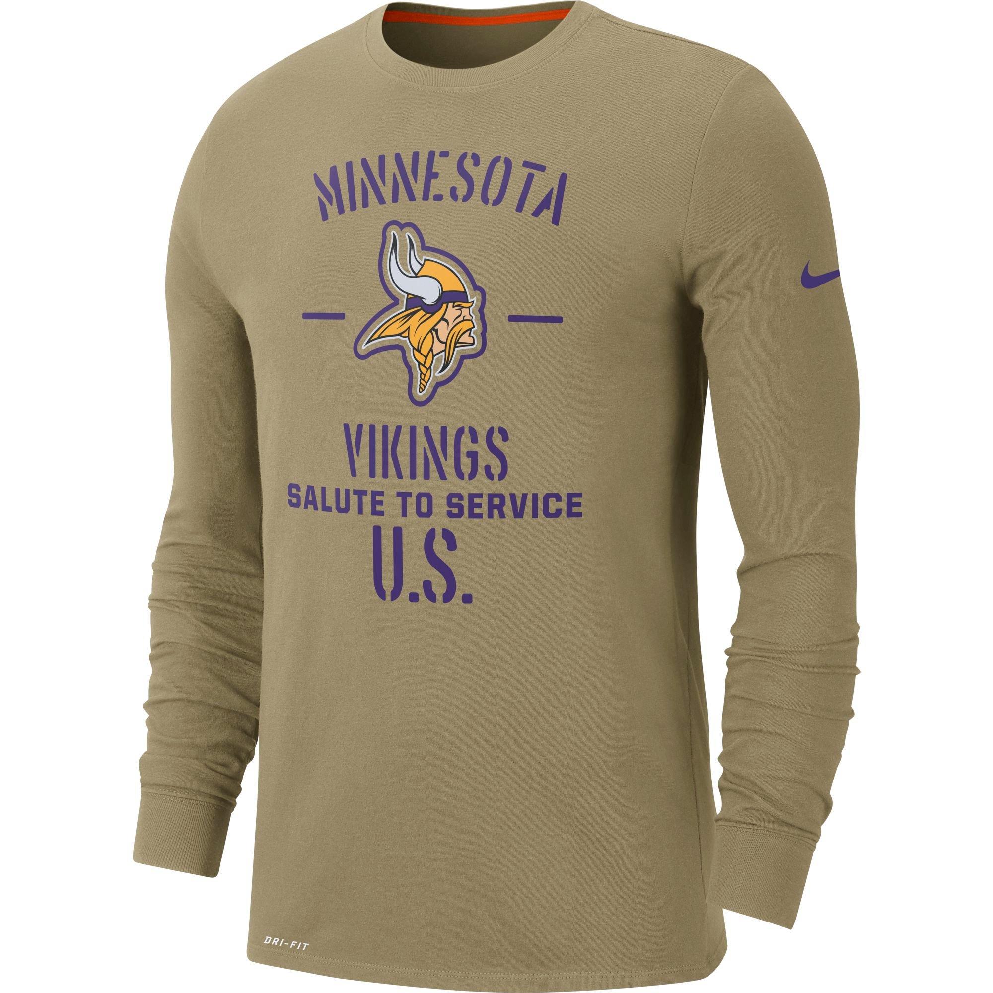vikings salute to service apparel