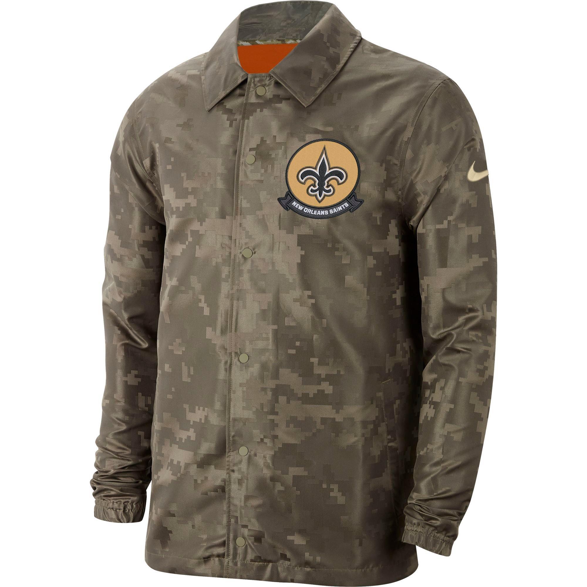 salute to service saints jacket