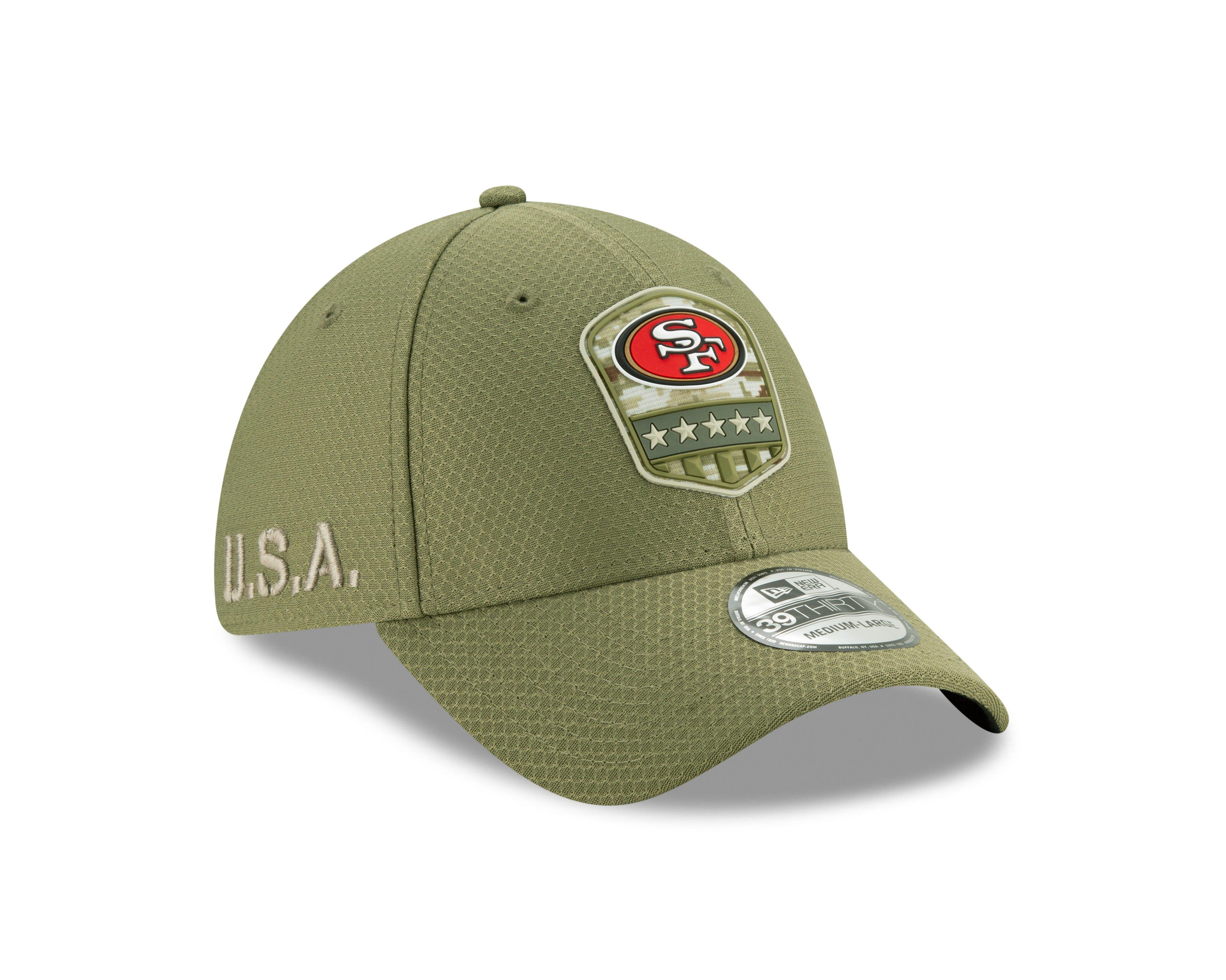 49ers salute to service hat