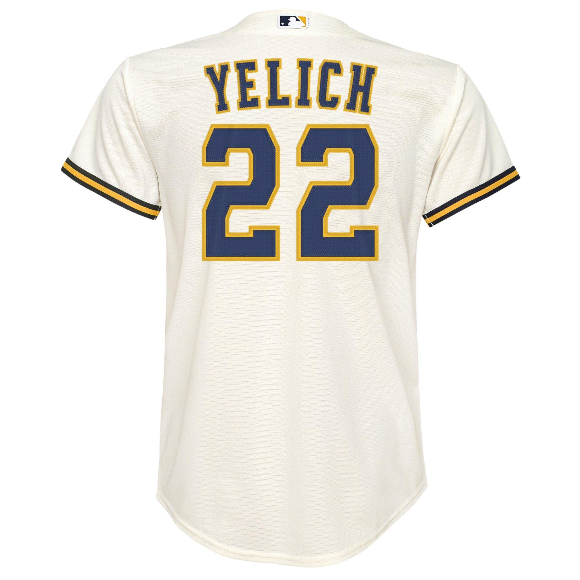 milwaukee brewers youth jersey