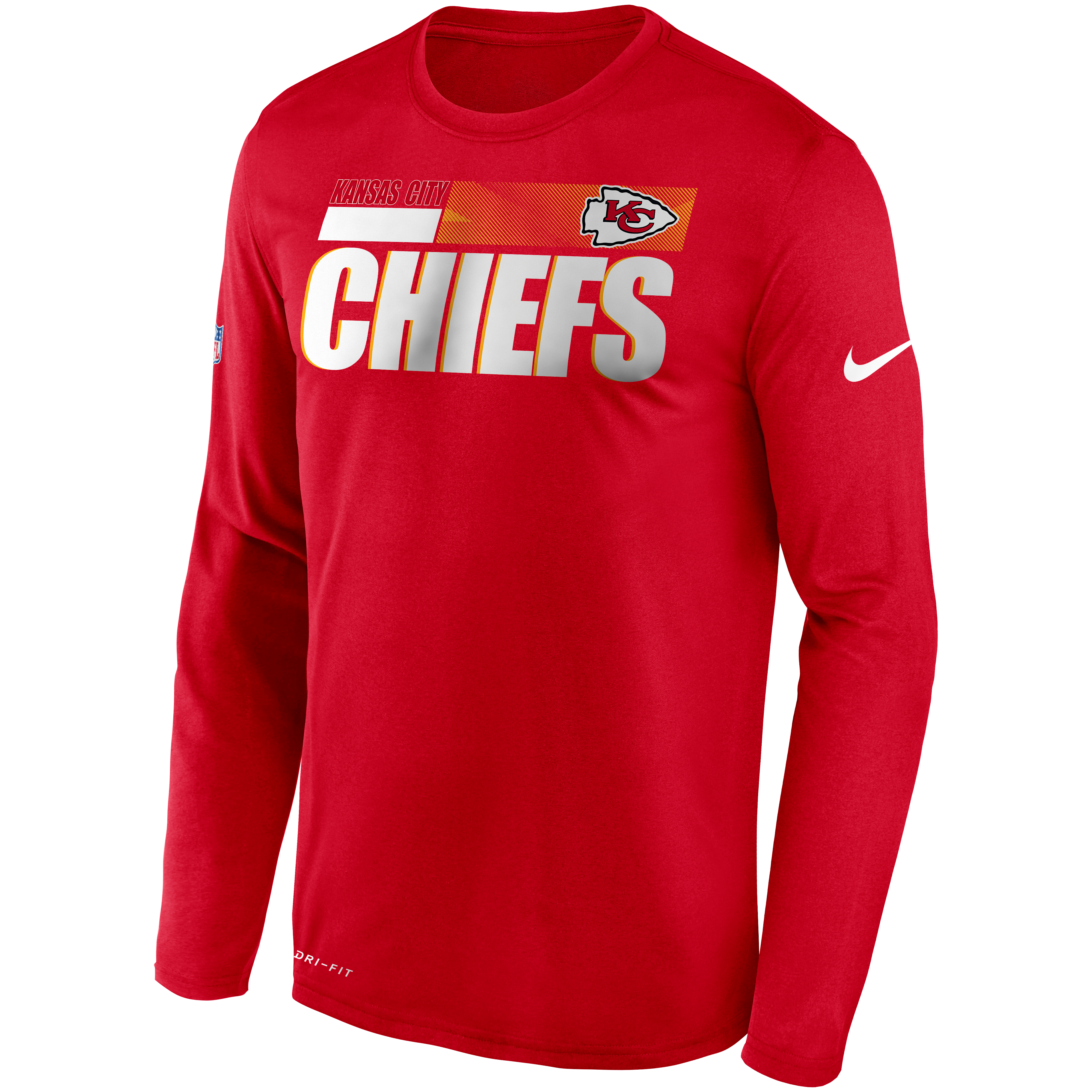 chiefs long sleeve jersey