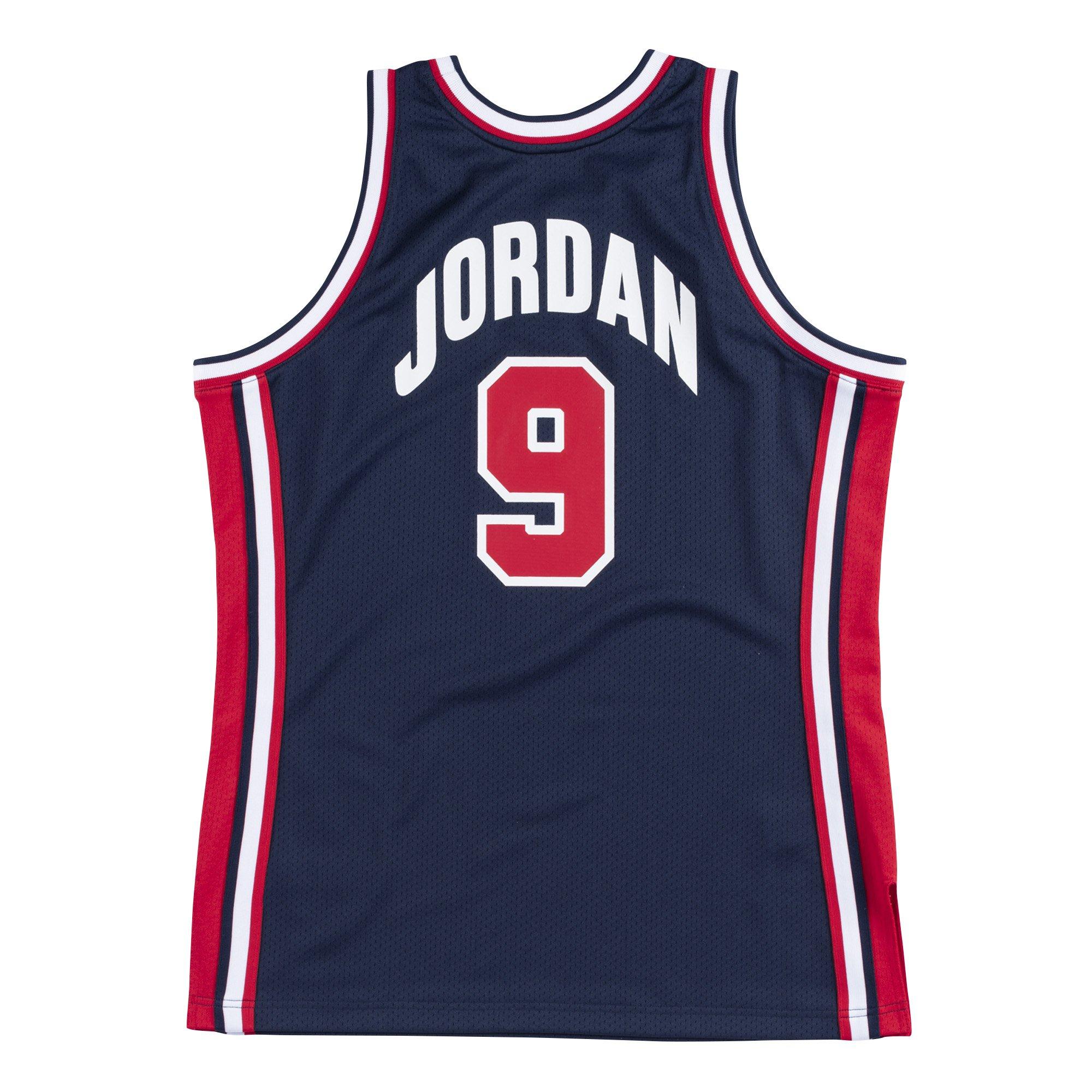 michael jordan team usa jersey