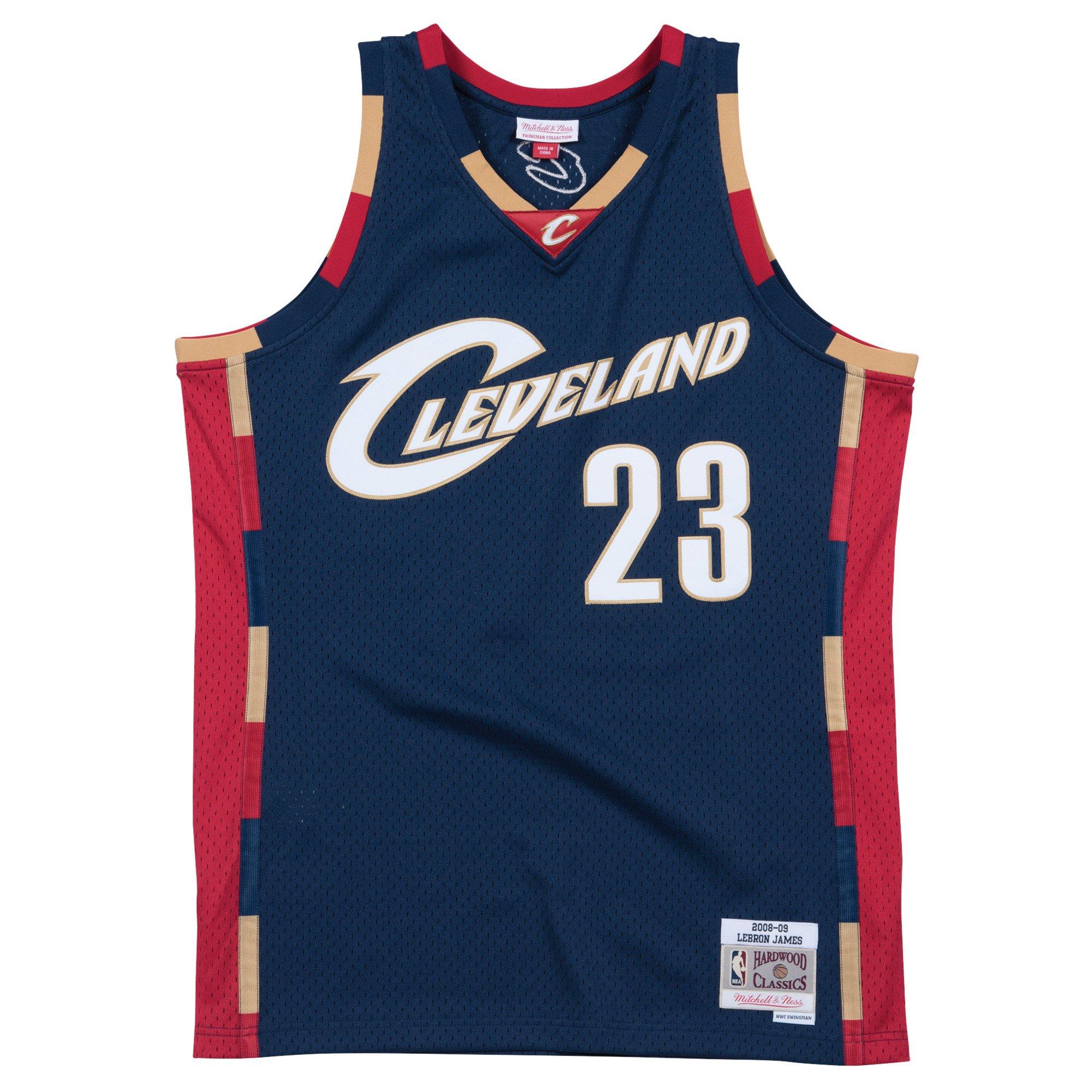 lebron james cavs jersey mitchell and ness