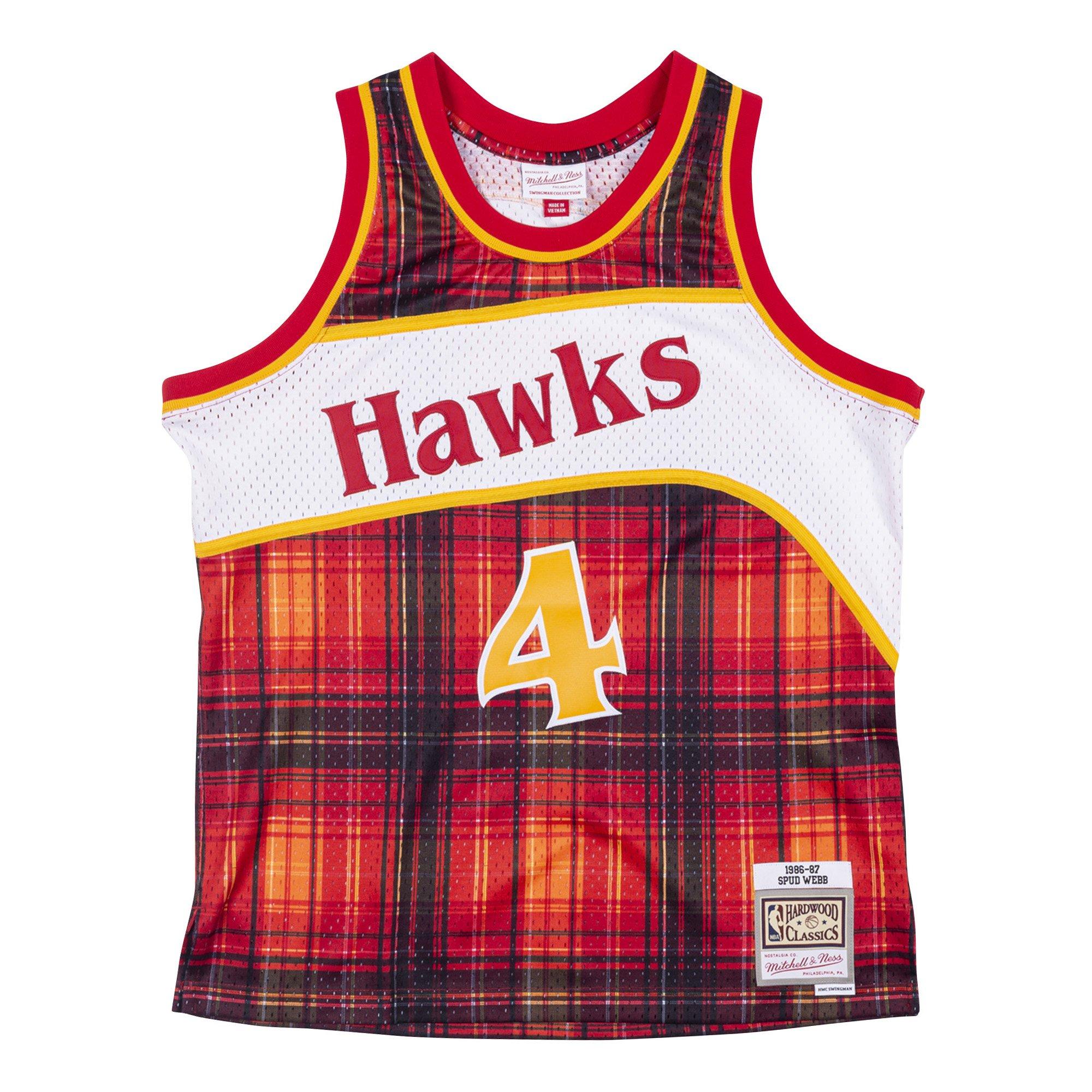 spud webb atlanta hawks jersey