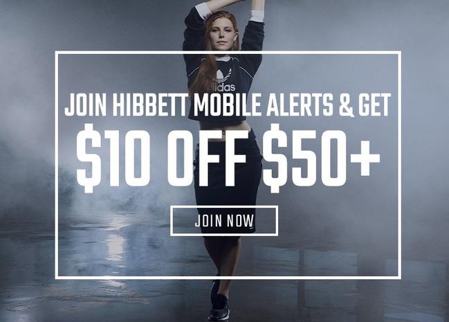 Sign Up For Hibbett Mobile Alerts