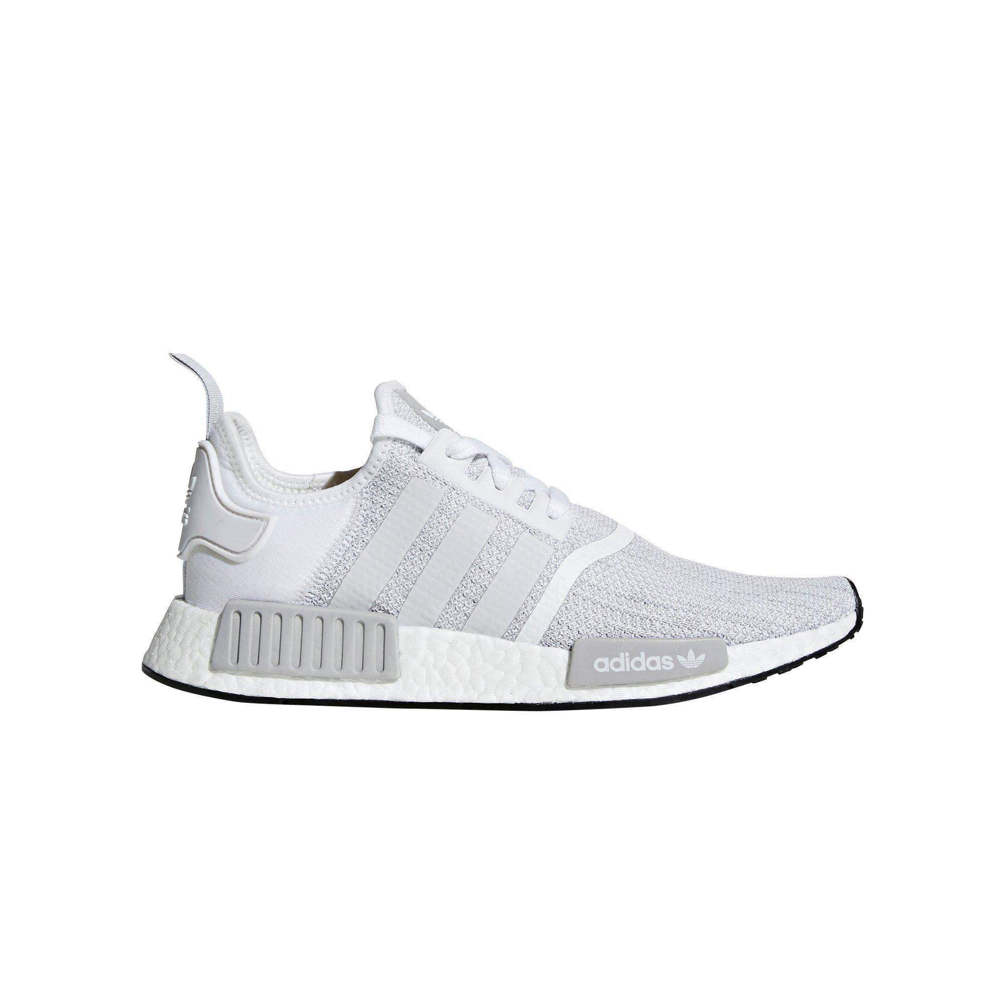 adidas nmd grey and white