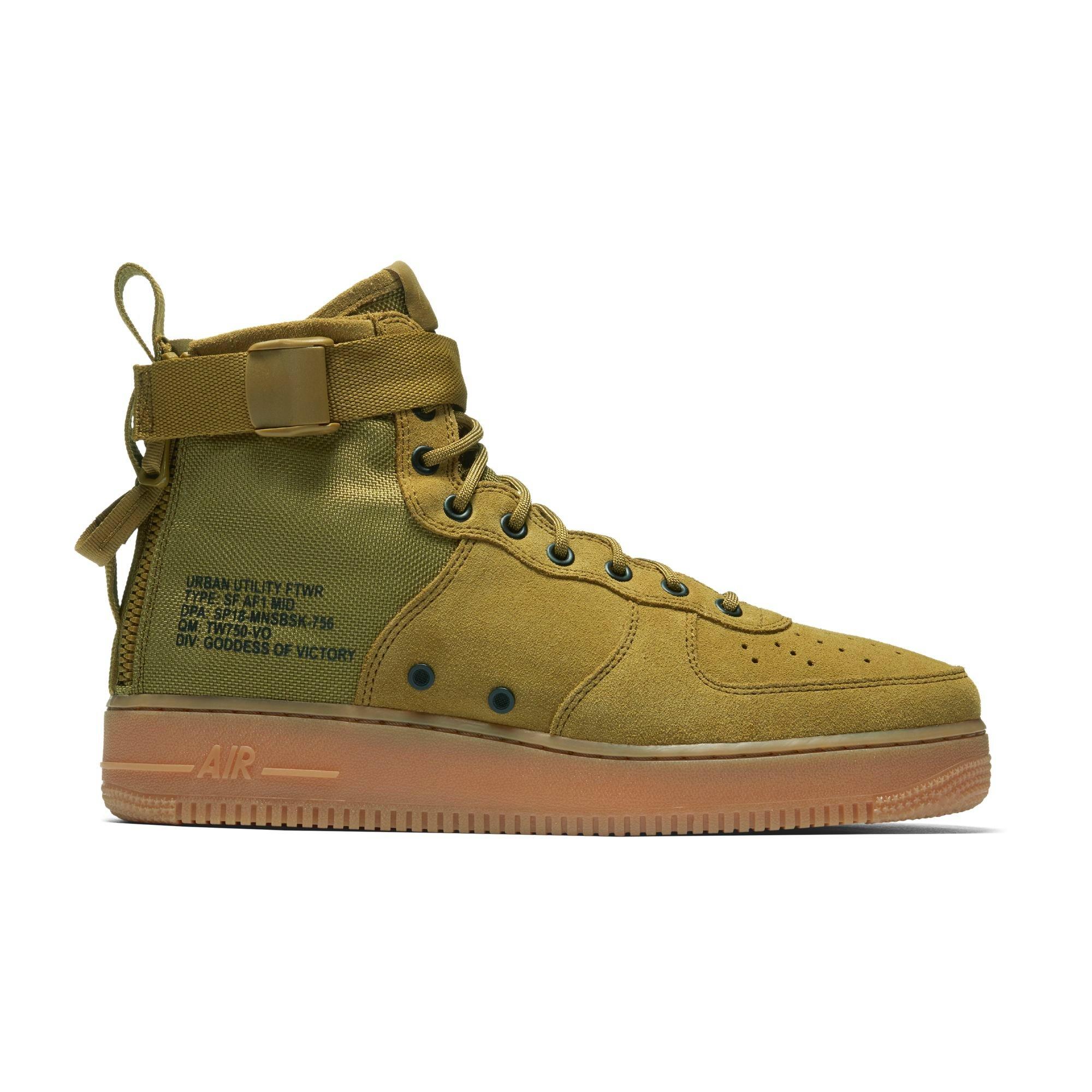 nike sf air force 1 mid green