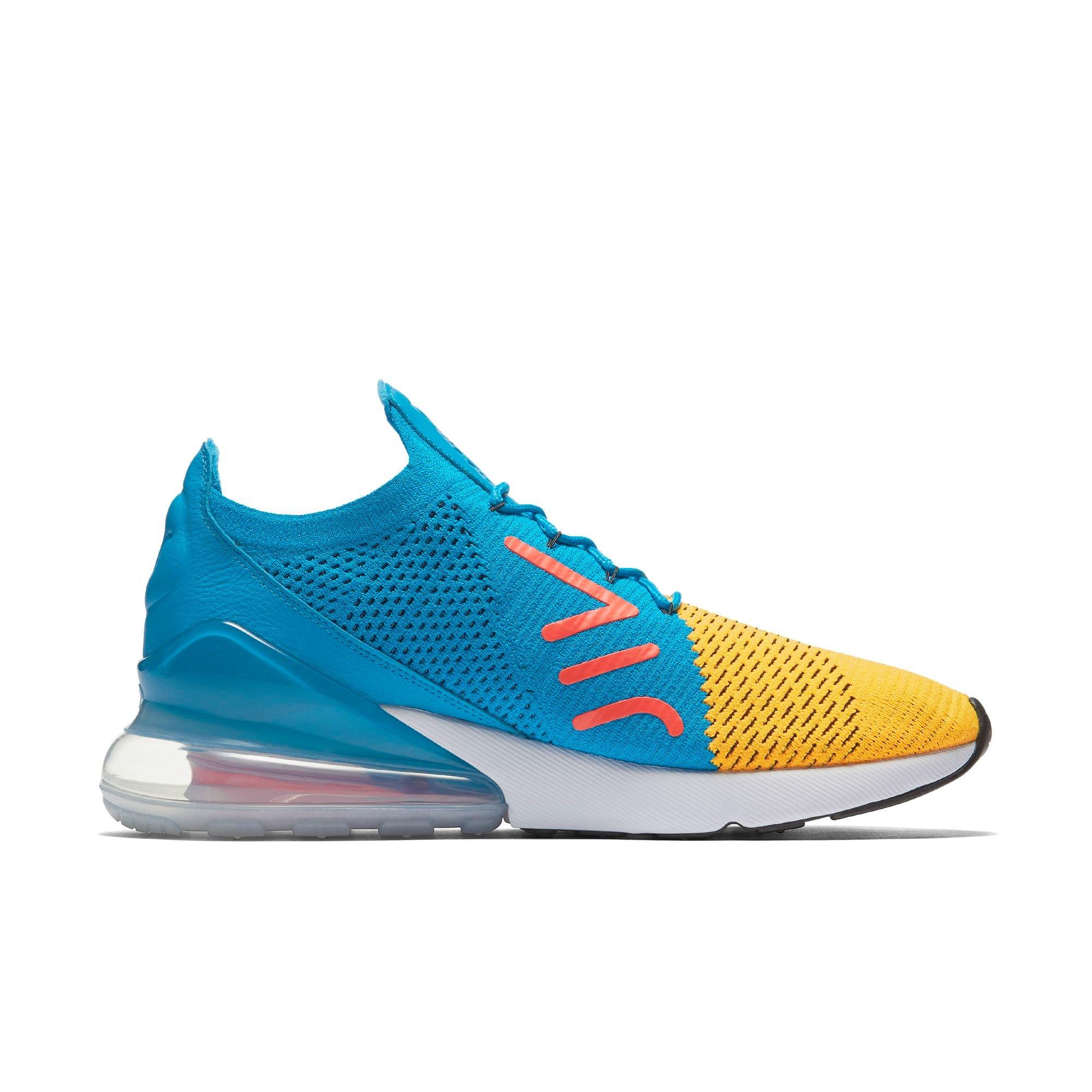 nike air max 270 flyknit orange