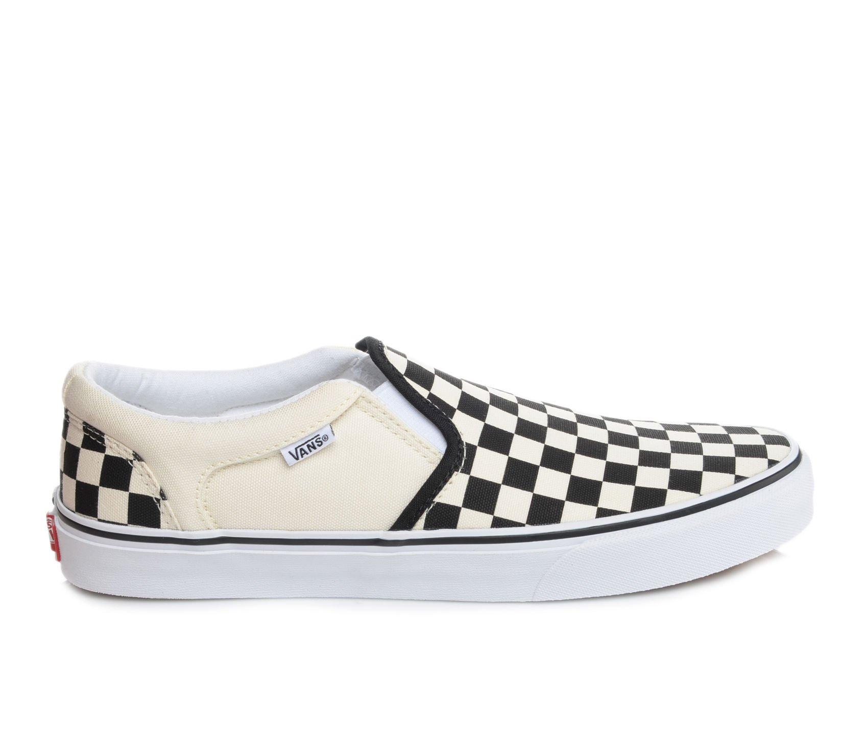 vans off white checkerboard