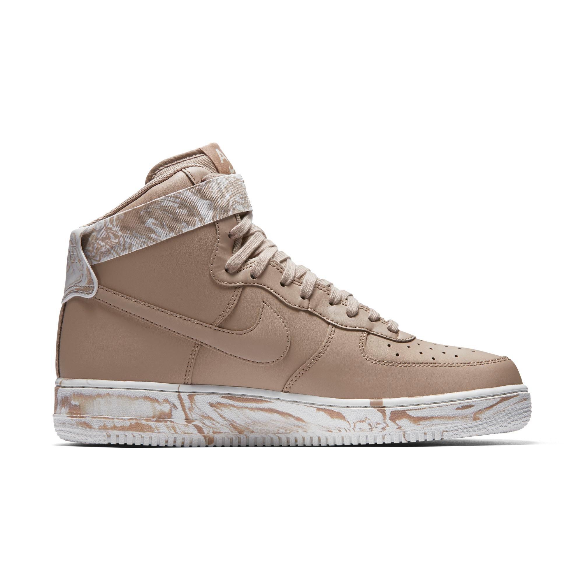 nike air force 1 tan high top