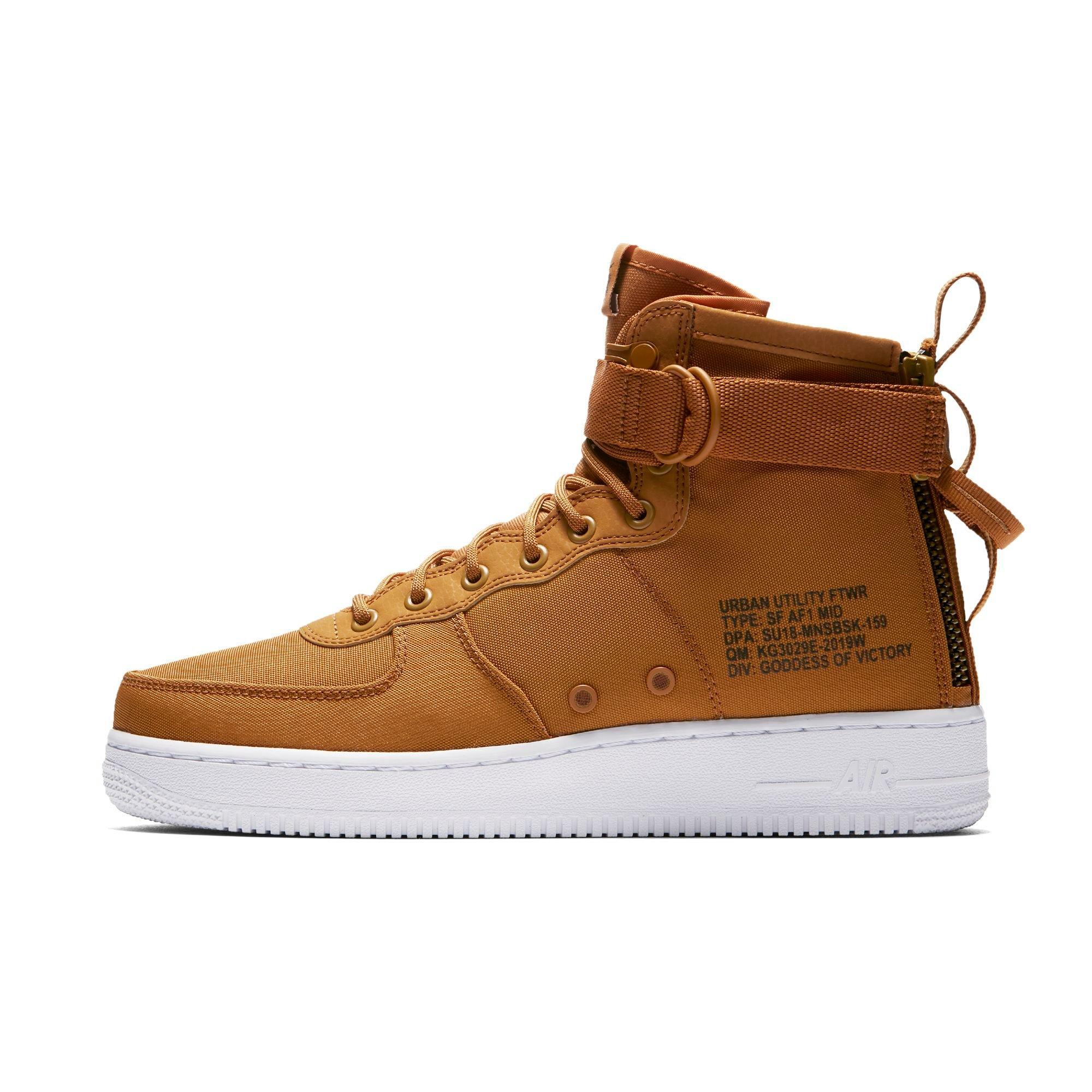 nike sf af1 mid desert ochre