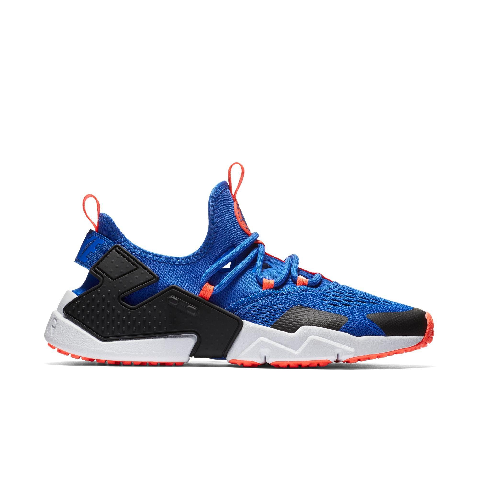 nike huarache blue and orange