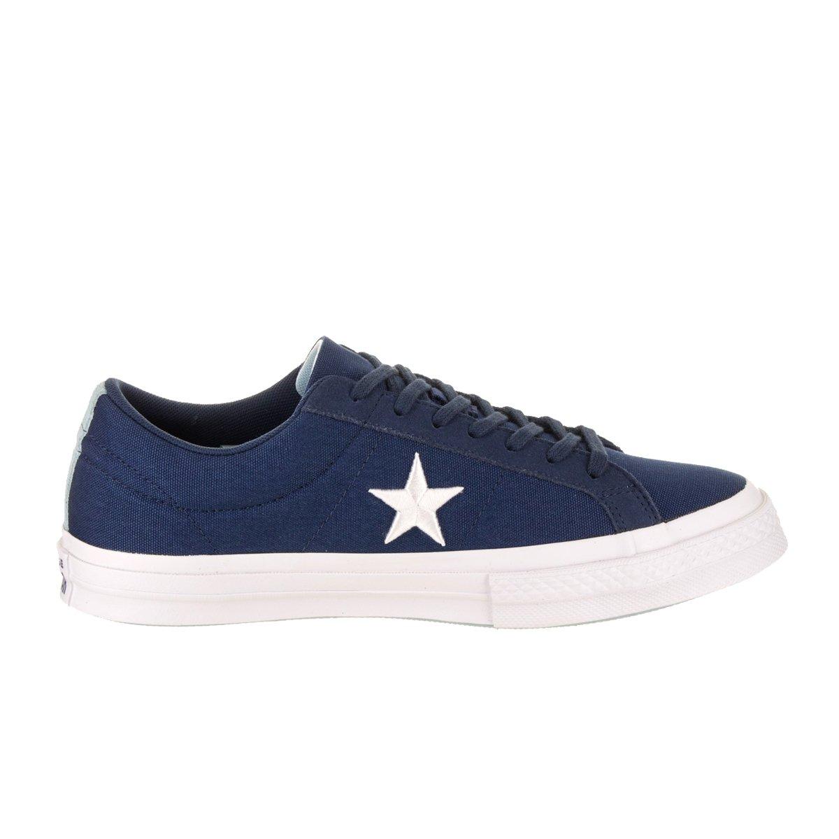 navy converse one star