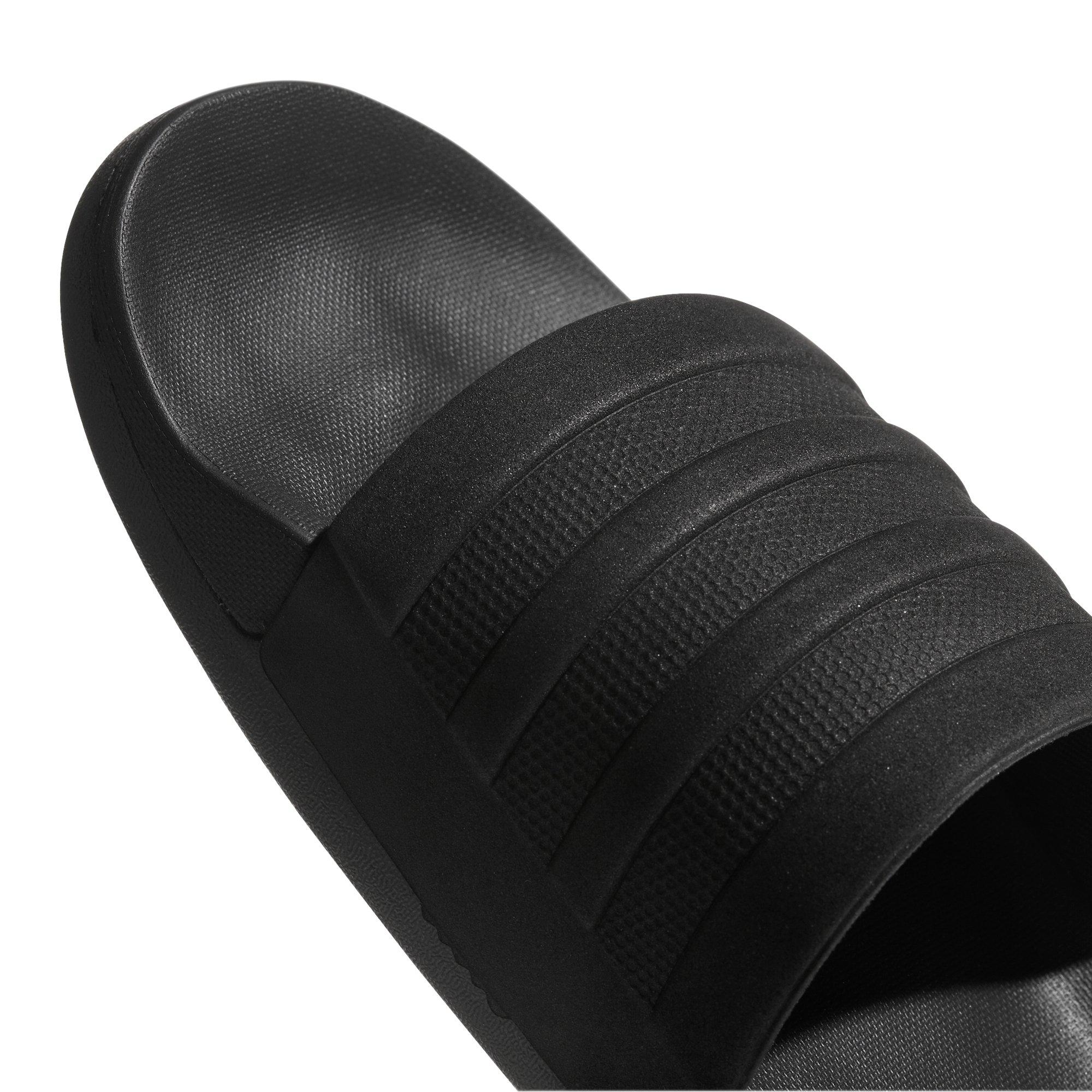 adidas cloudfoam slides black