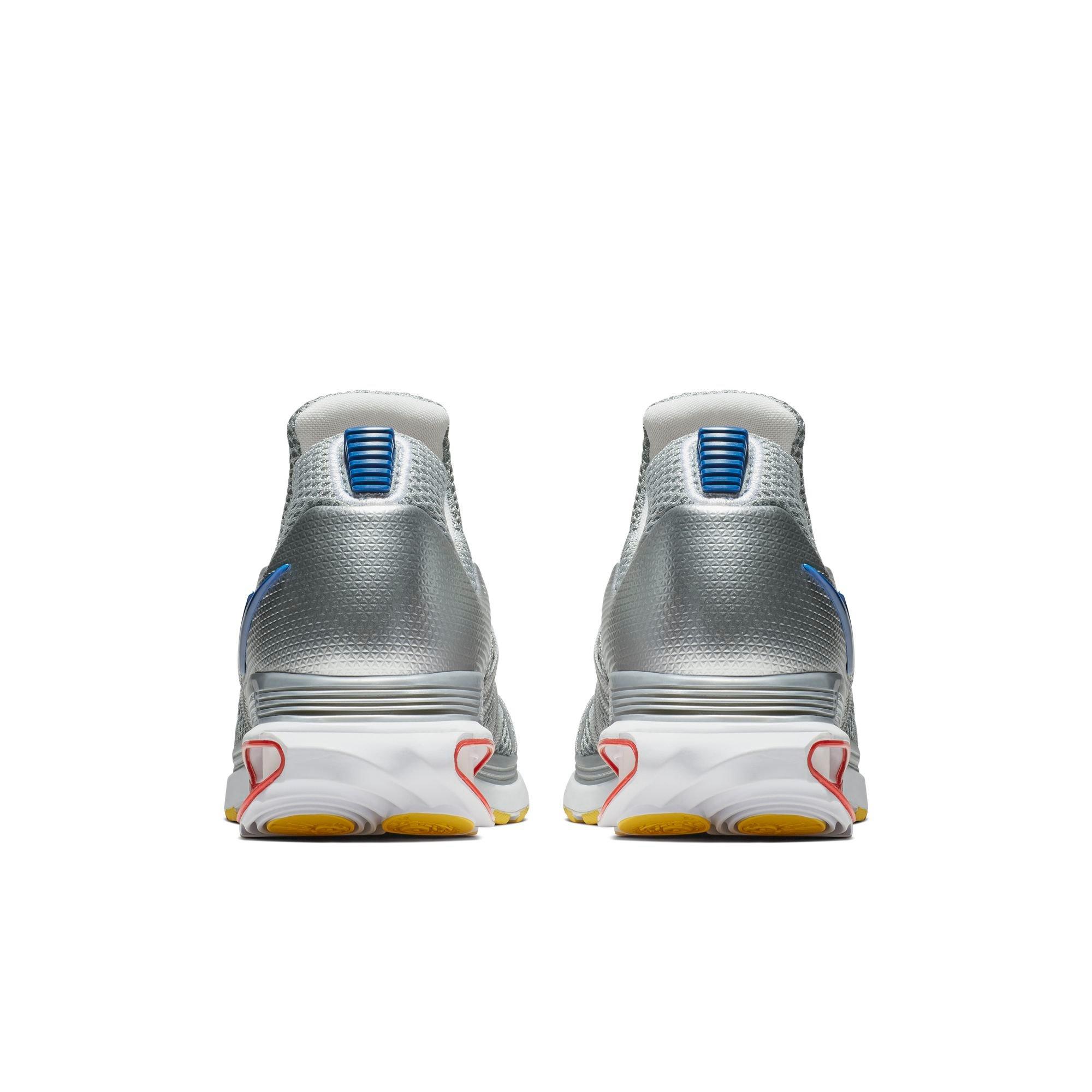 nike shox gravity metallic silver