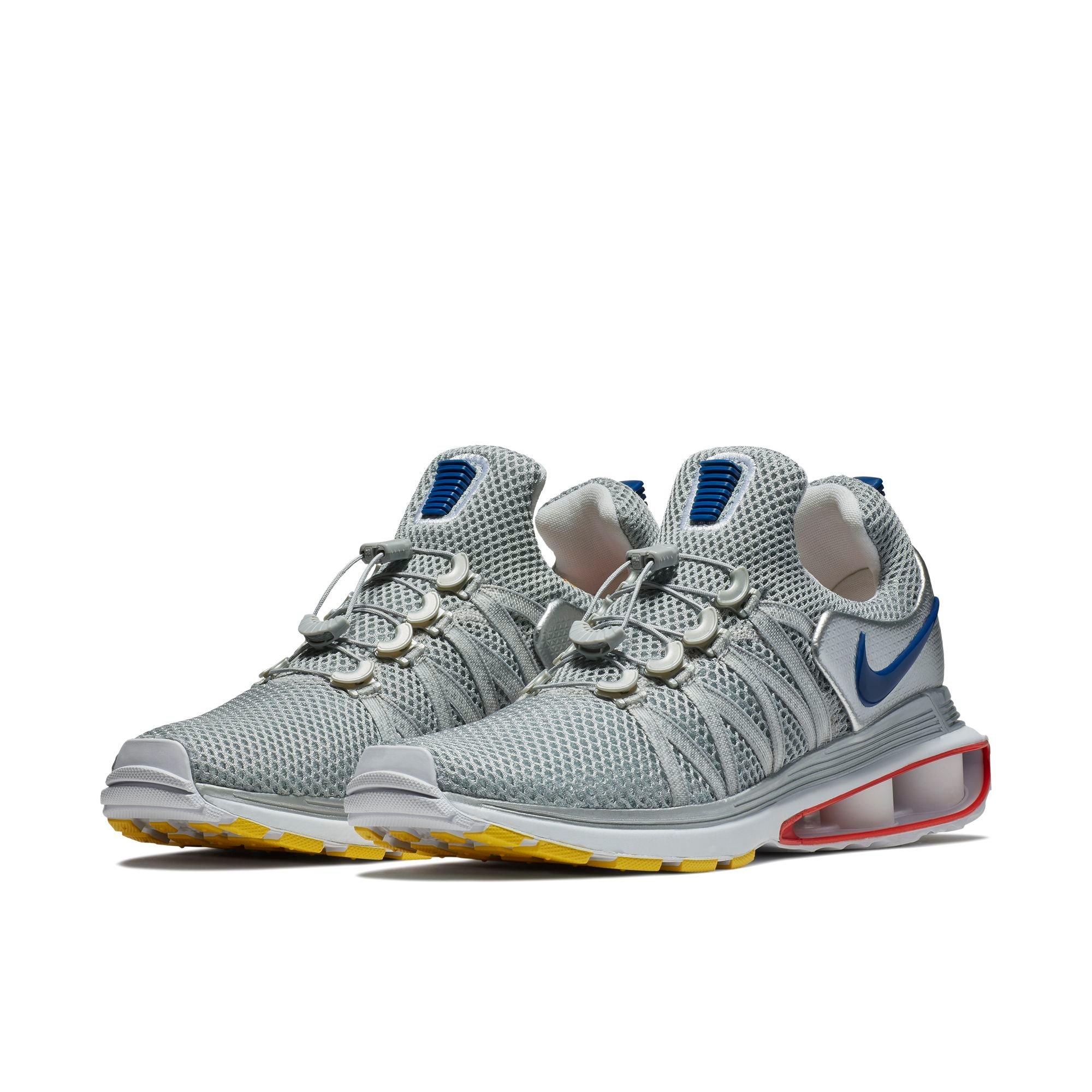 nike shox gravity metallic silver