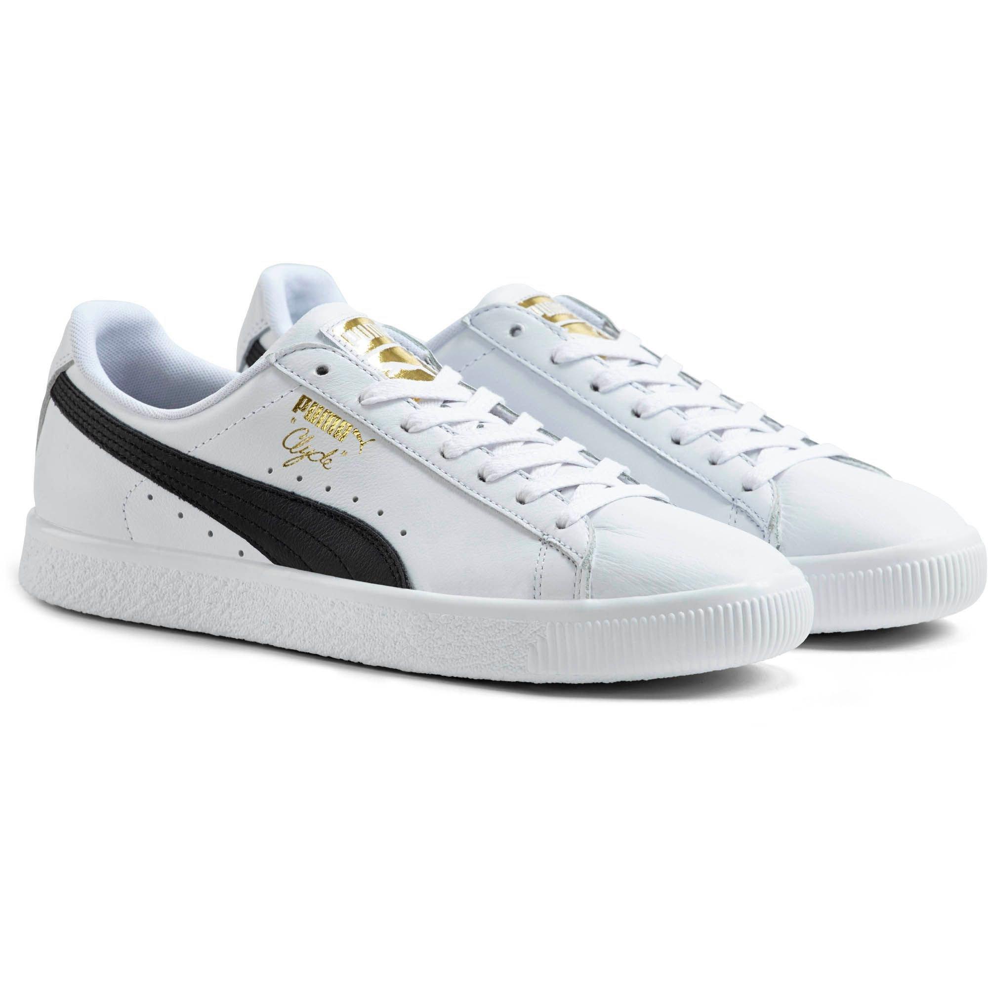 puma white clyde