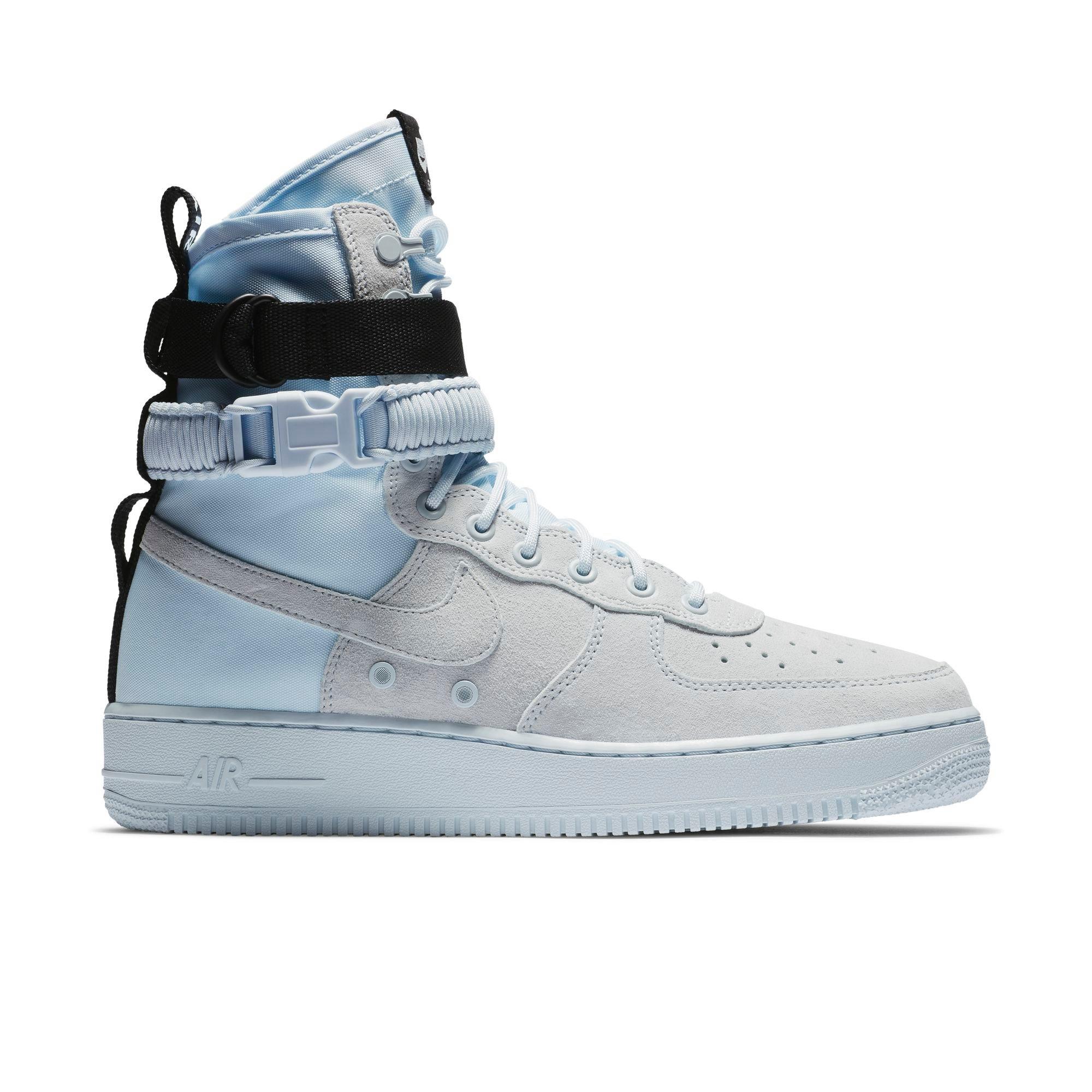 nike sf air force 1 high blue tint