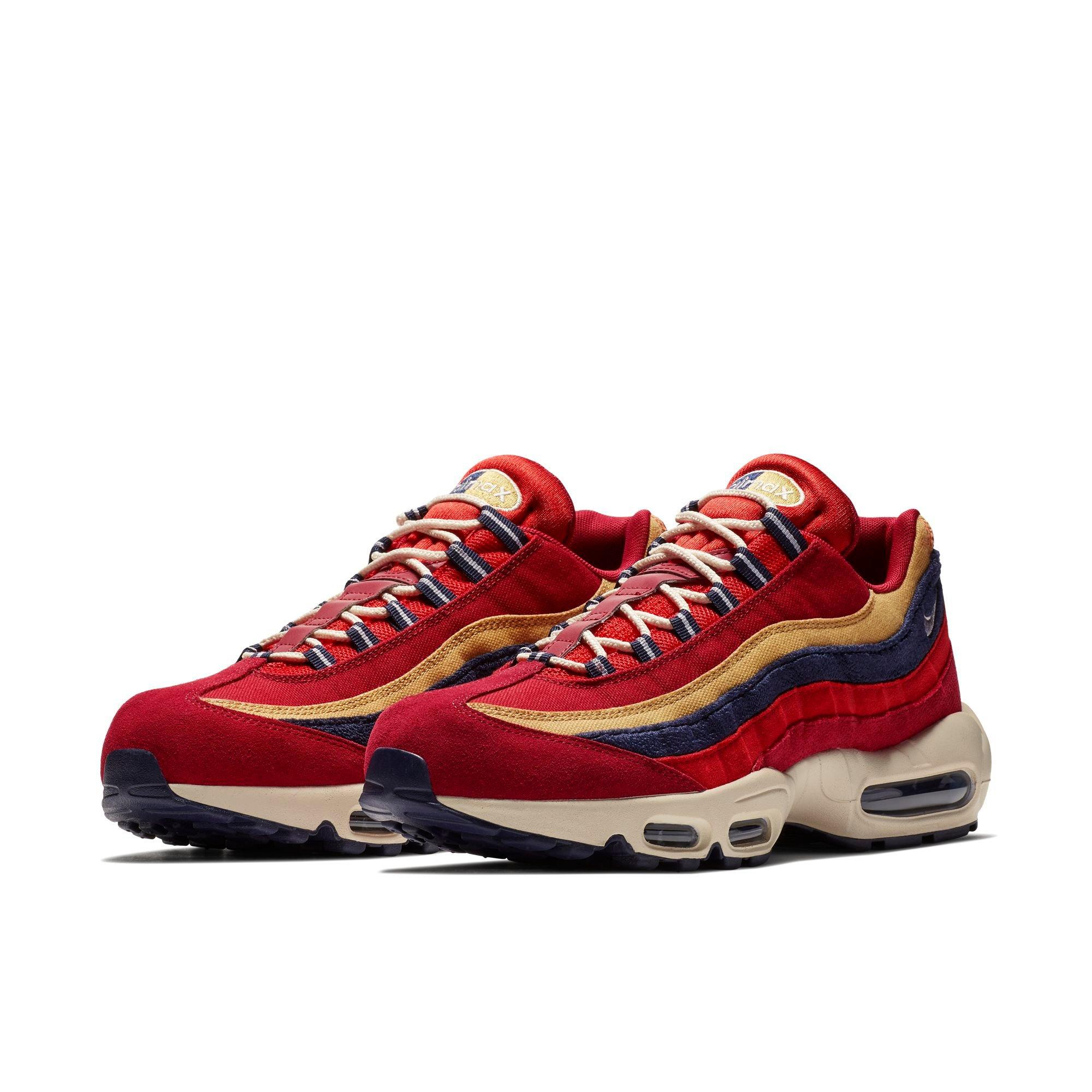 air max 95 red crush wheat gold